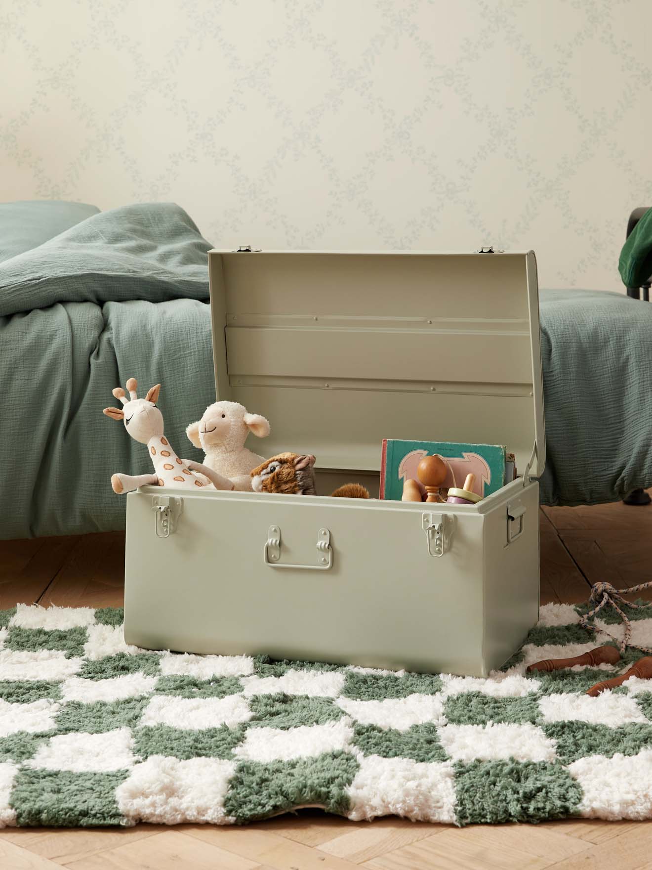 Opbergkoffer in metaal