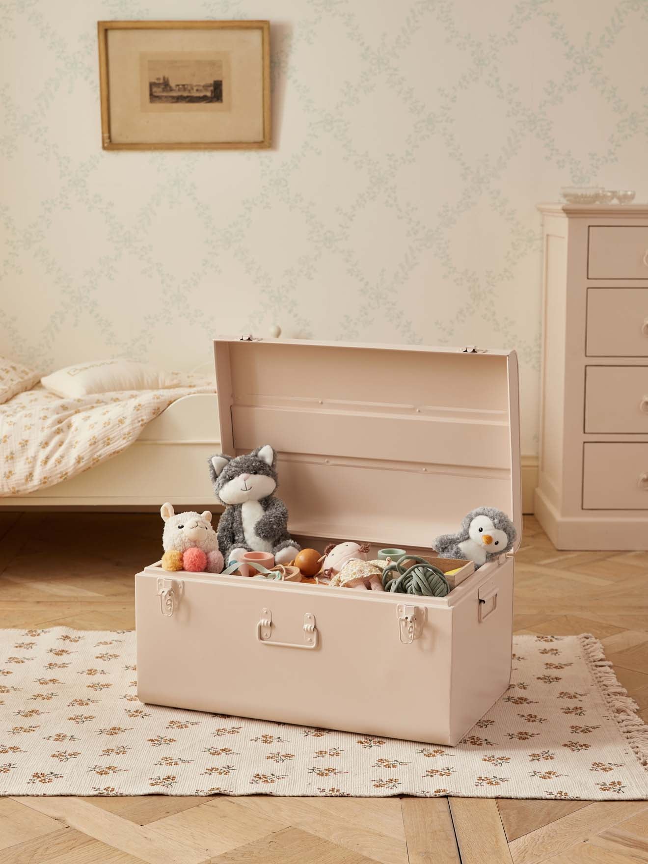 Opbergkoffer in metaal