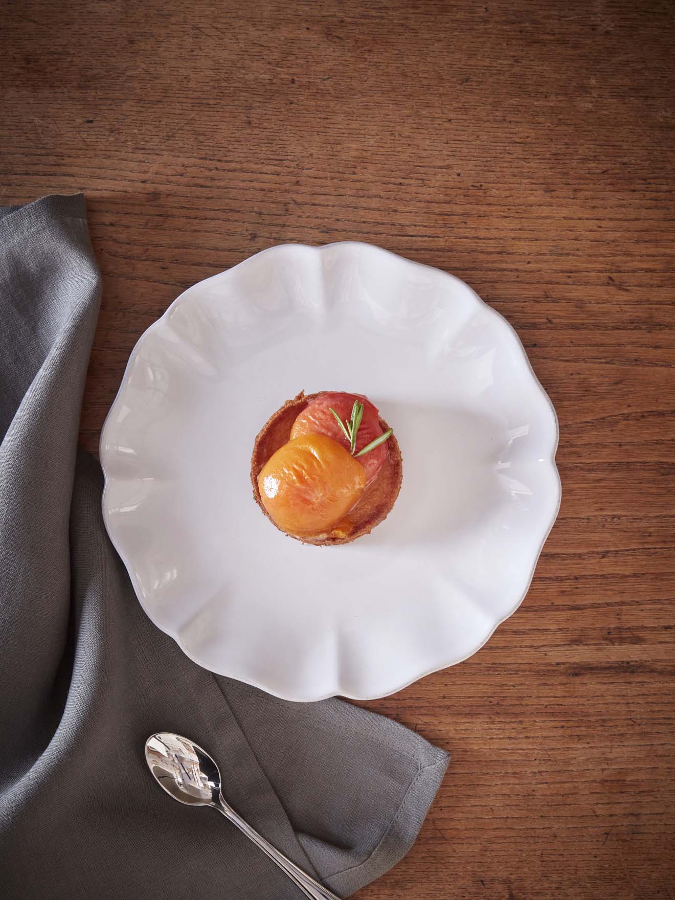 Assiette à dessert "Rosa" par lot de 6 - Collection Costa Nova