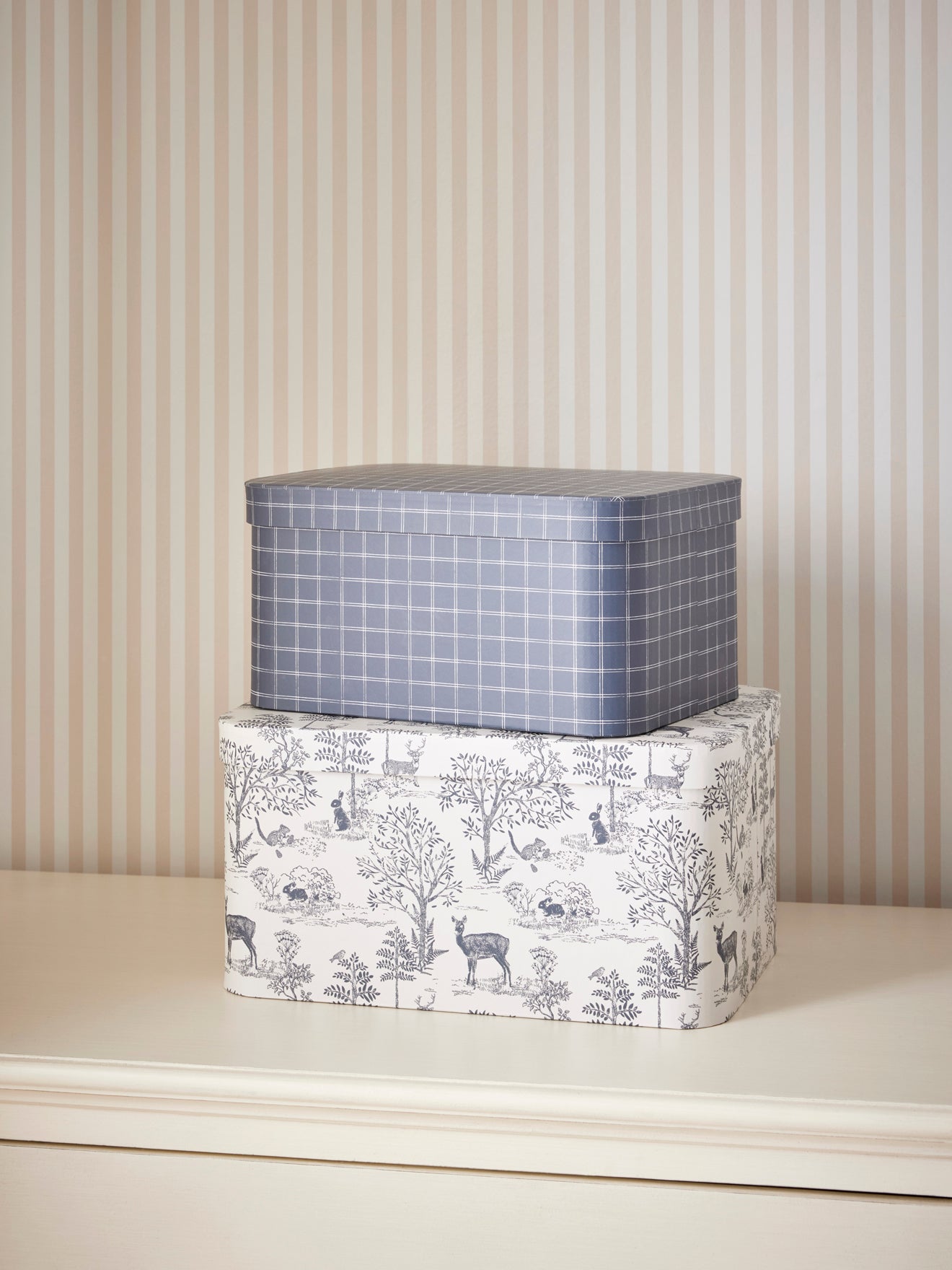 Opbergdozen "Petit Jouy", set van 2