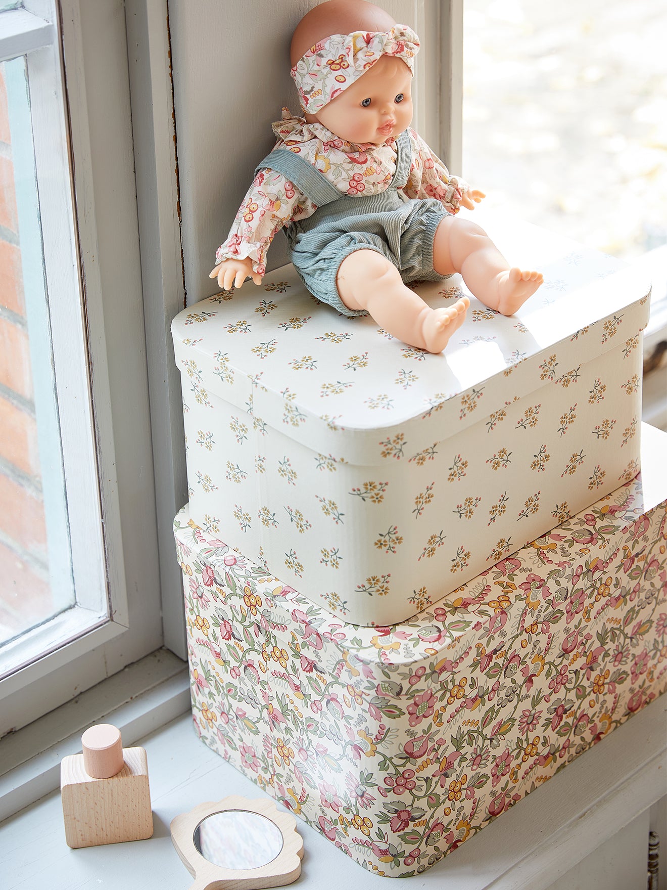 Bewaardozen "Mireille", set van 2
