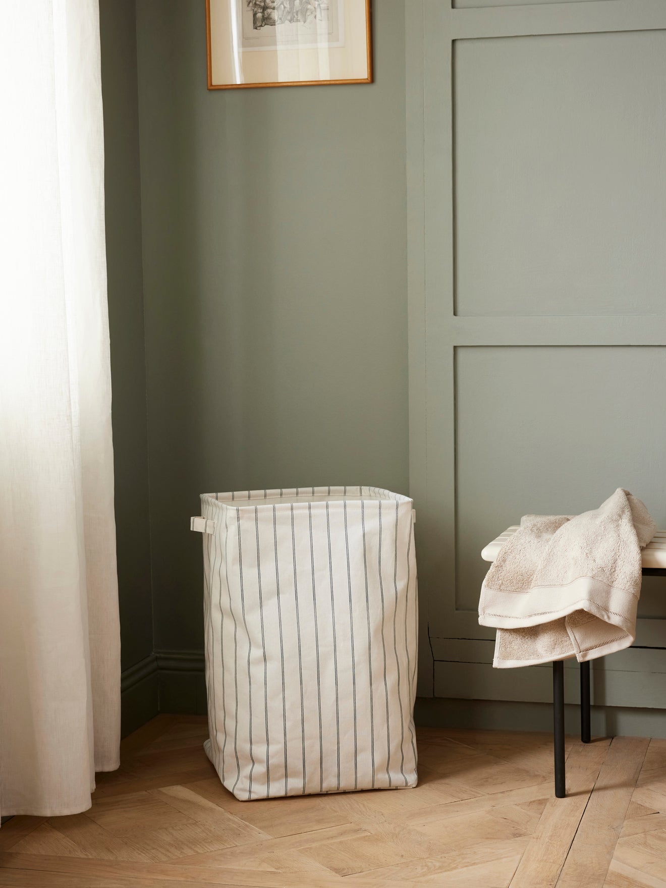Linnenmand in canvas