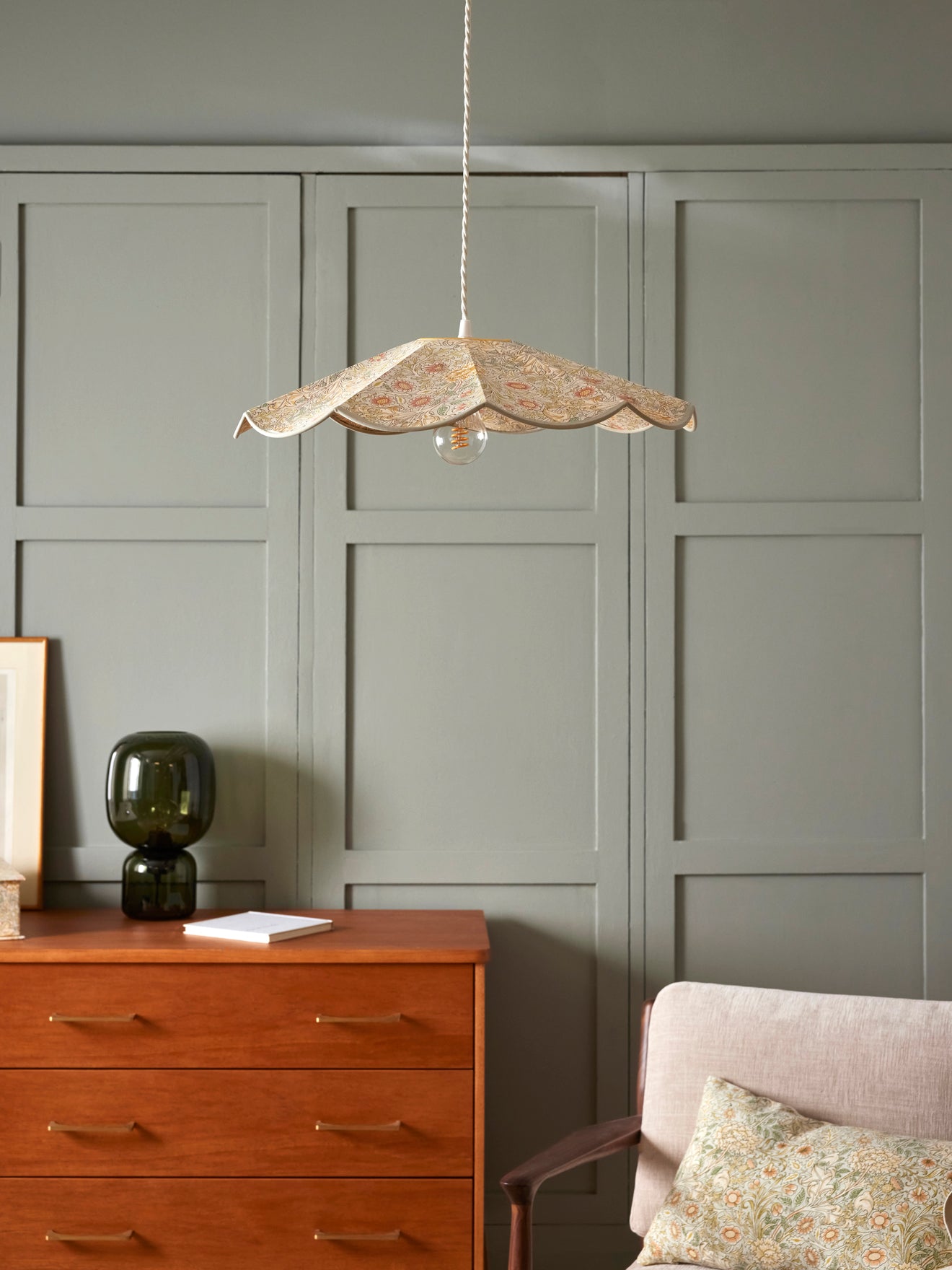 Kap voor hanglamp "Double Bough", William Morris Collection