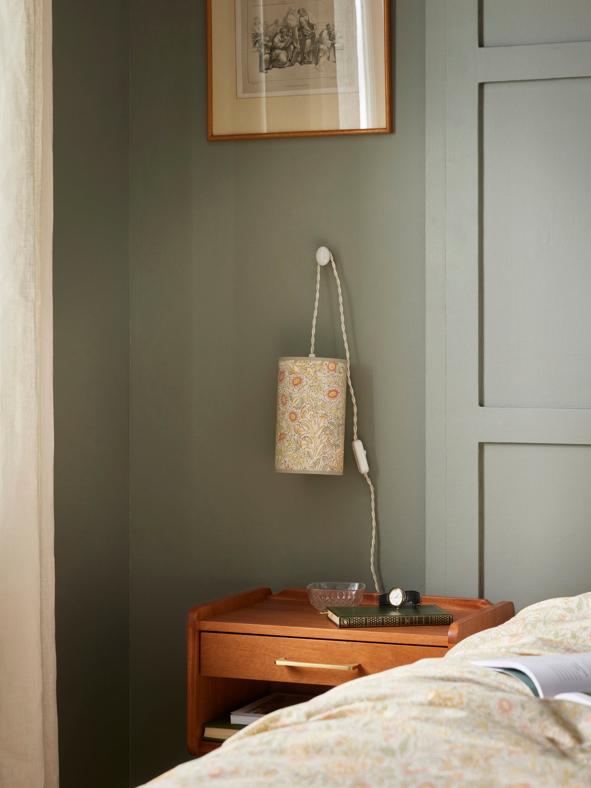 Lampe baladeuse Double Bough, dessin William Morris