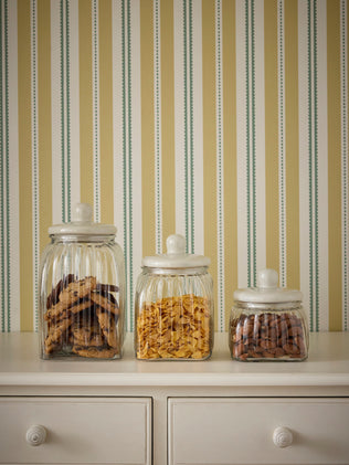 Bonbonnière en verre et céramique - petit modèle