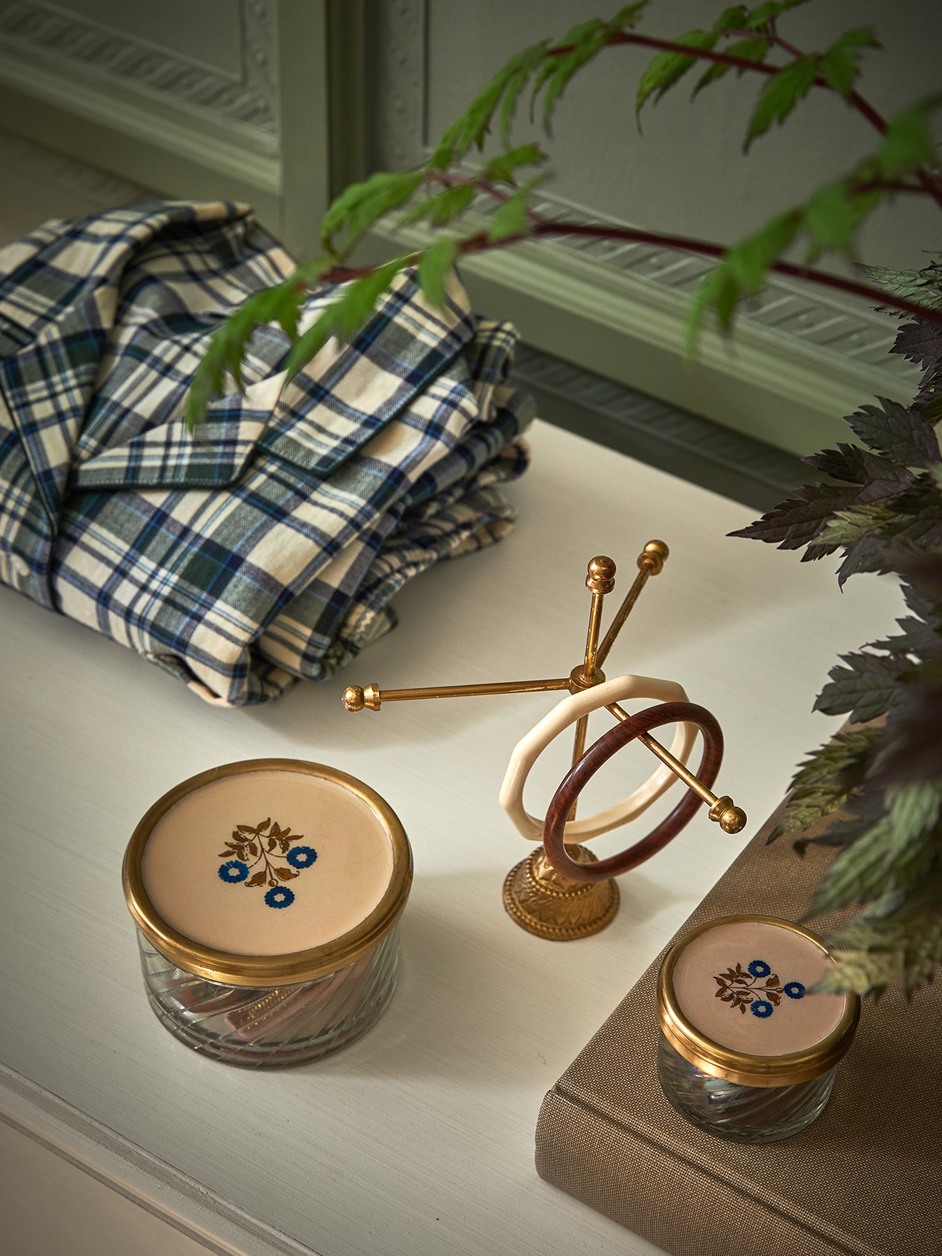 Boîte en verre avec couvercle - Grand modèle