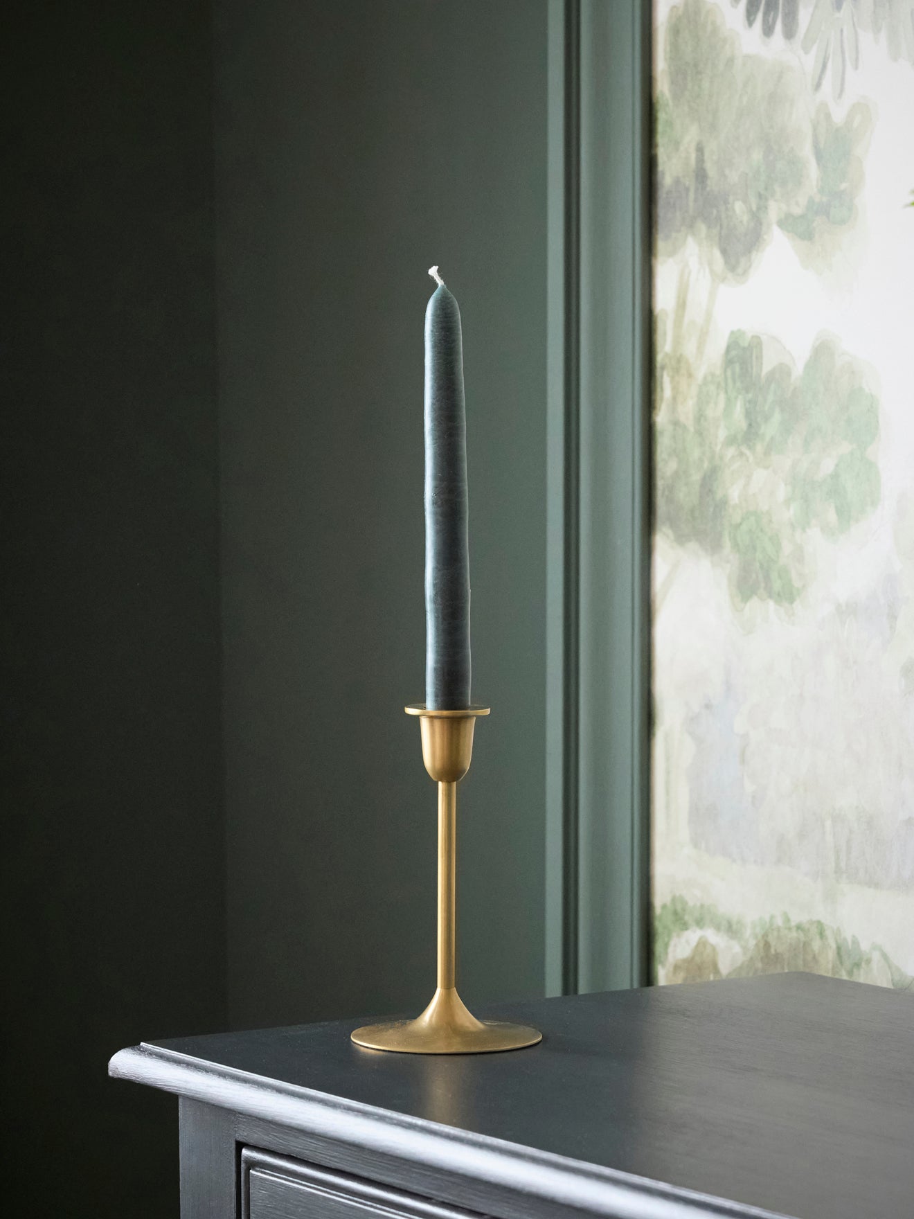 Kaarsenhouder in messing "Elégant" - klein model