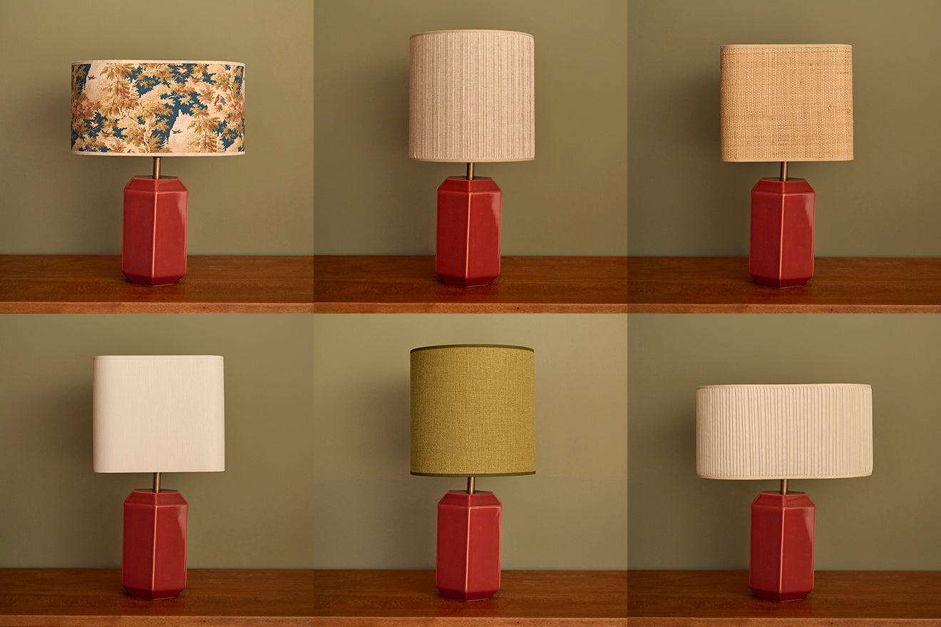 Pied de lampe en céramique - Petit modèle Victoire