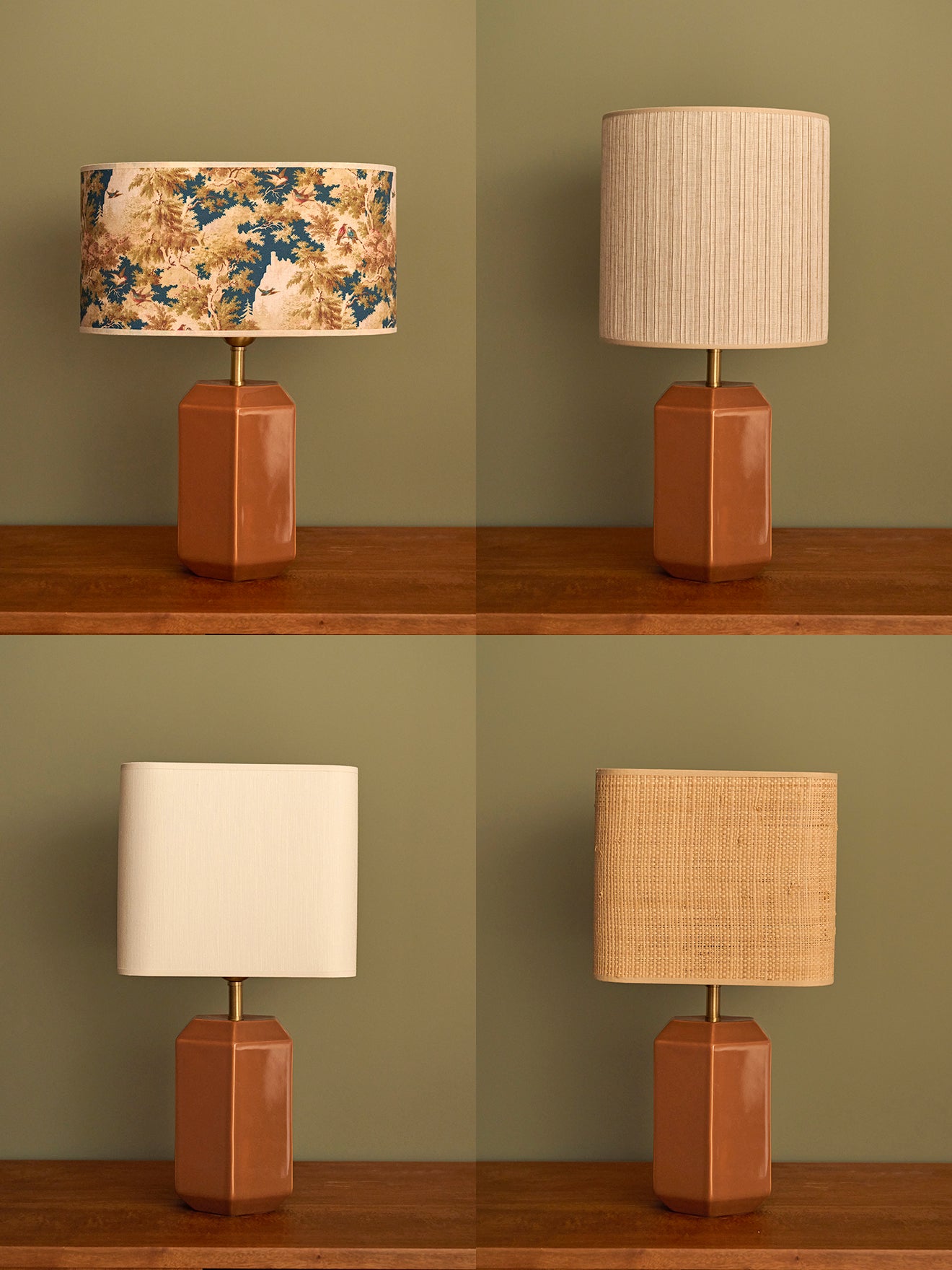 Pied de lampe en céramique - Petit modèle Victoire