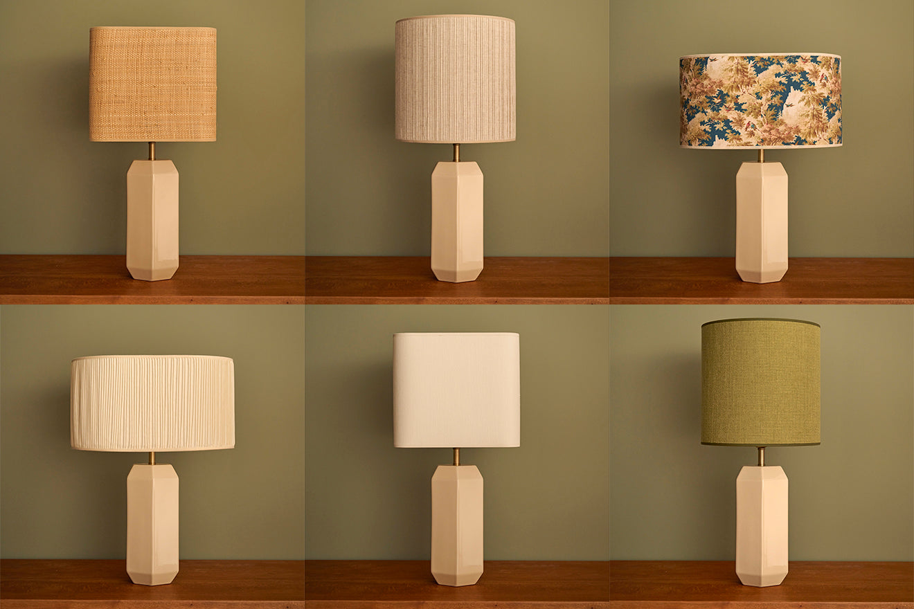 Pied de lampe en céramique - Grand modèle Victoire