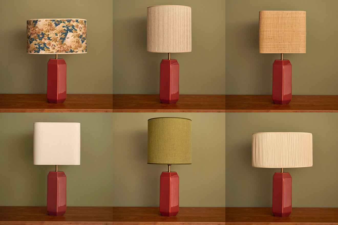 Pied de lampe en céramique - Grand modèle Victoire