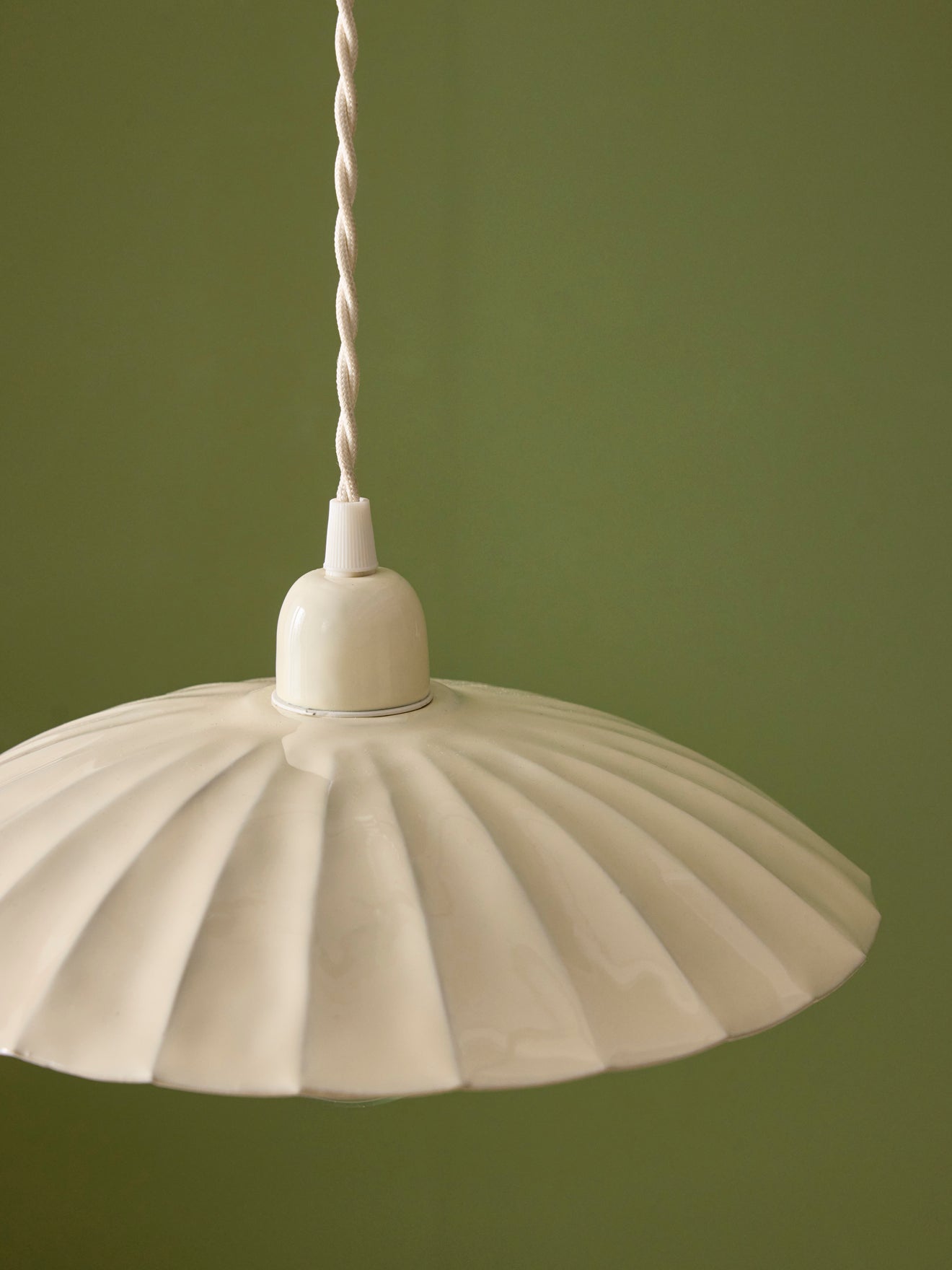 Suspension Aline en métal émaillé - petit modèle