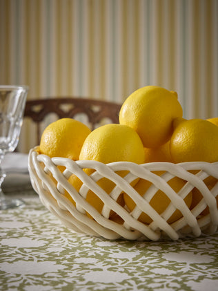 Fruitschaal in keramiek