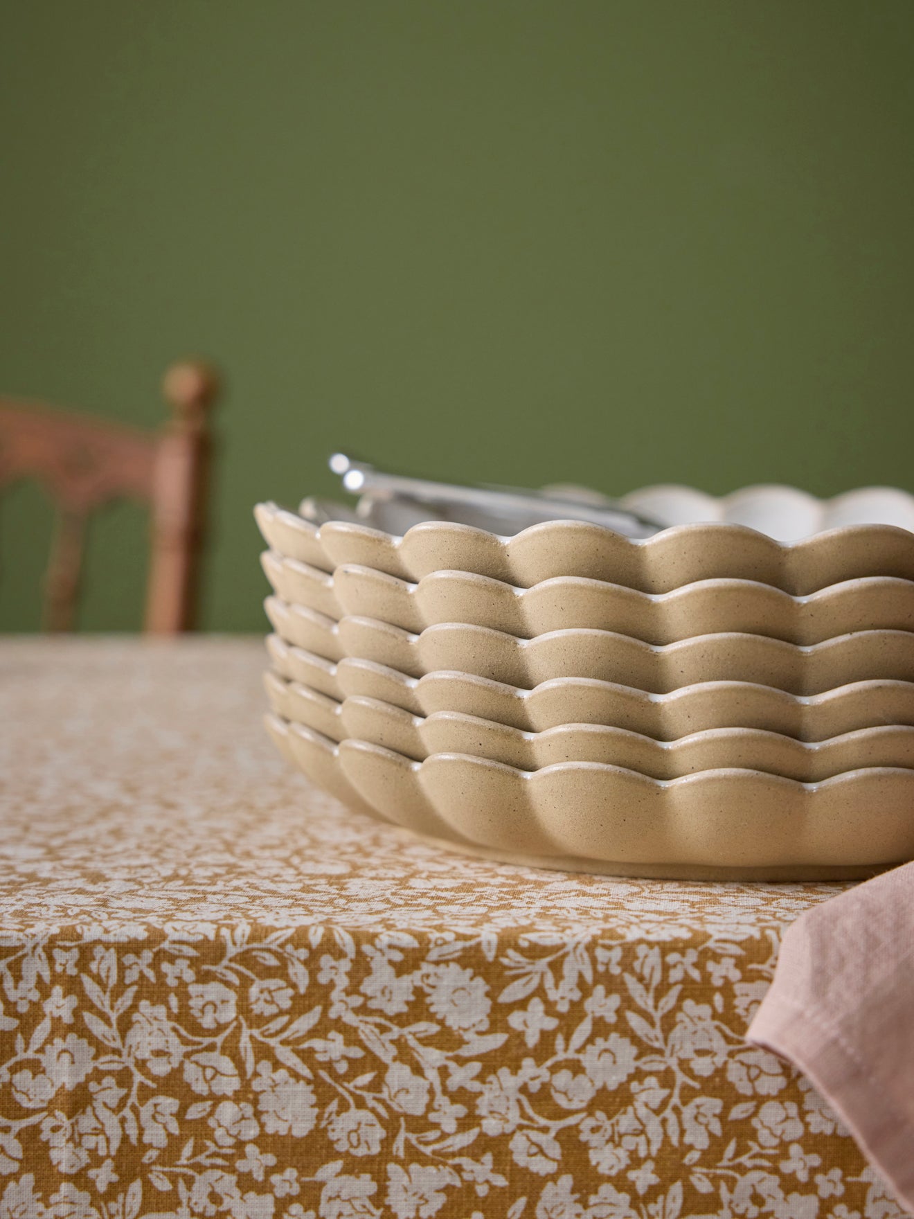 Platte borden "Marrakesh", set van 6 - Costa Nova collectie