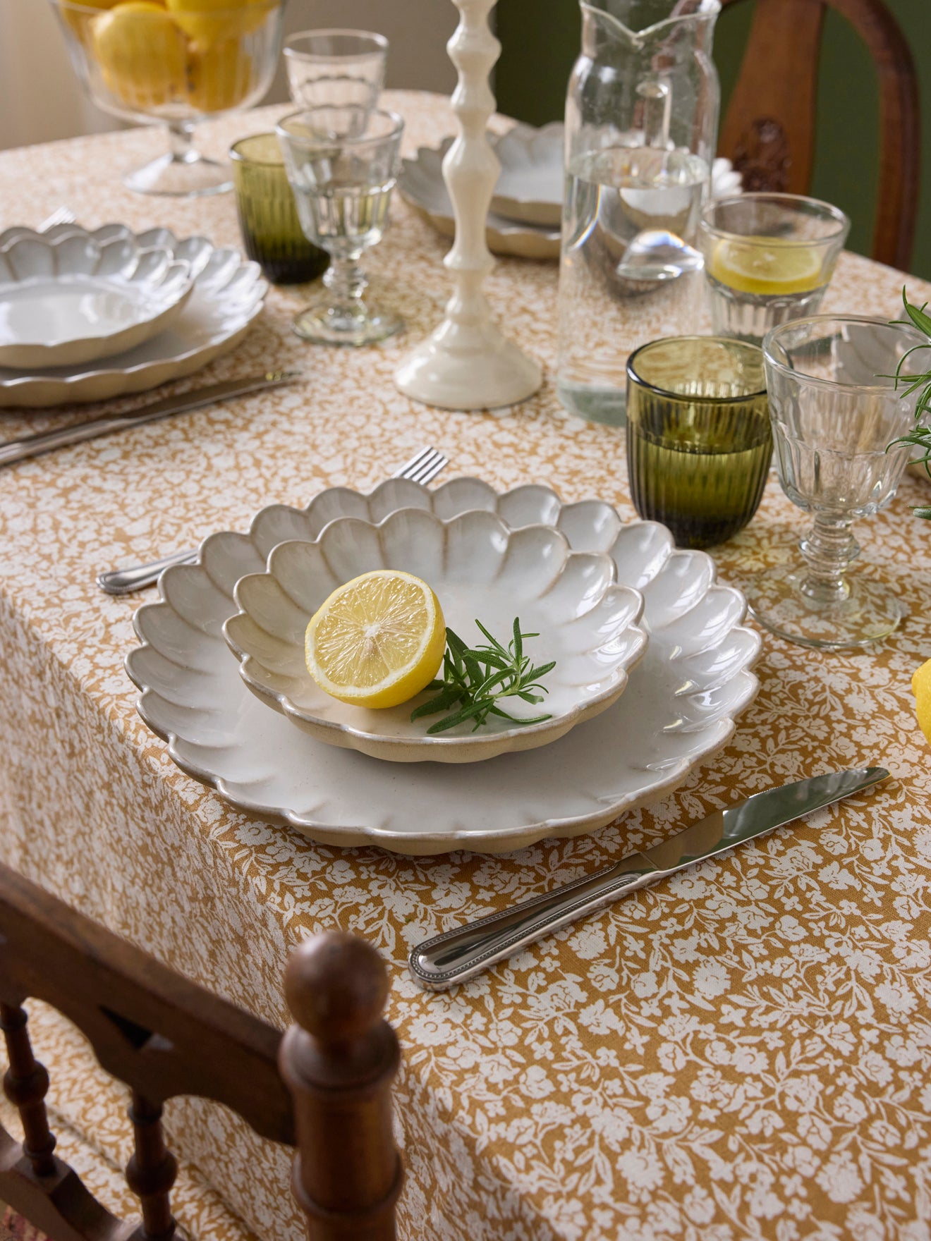 Platte borden "Marrakesh", set van 6 - Costa Nova collectie