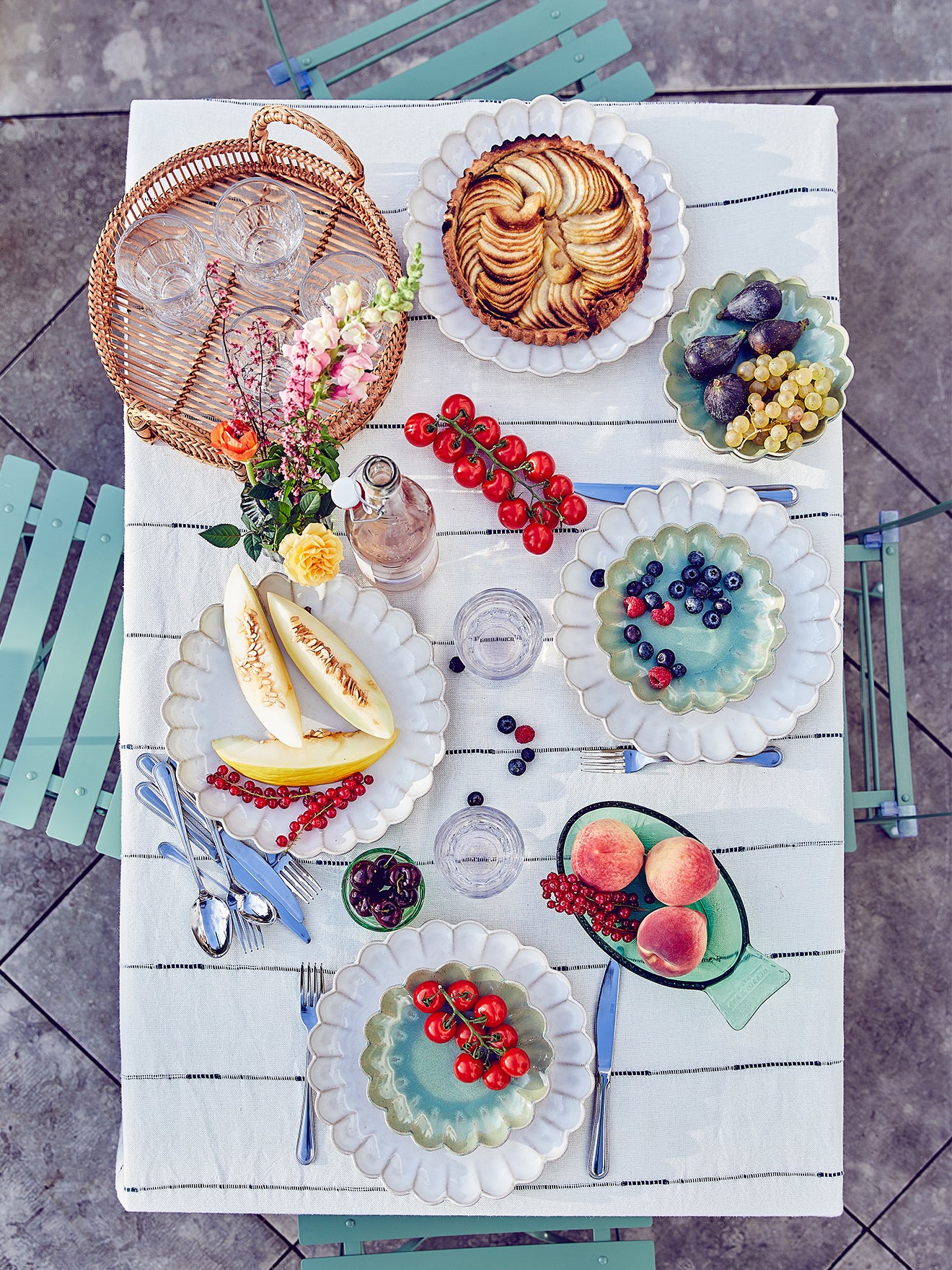Dessertbord "Marrakesh", set van 6 - Costa Nova collectie