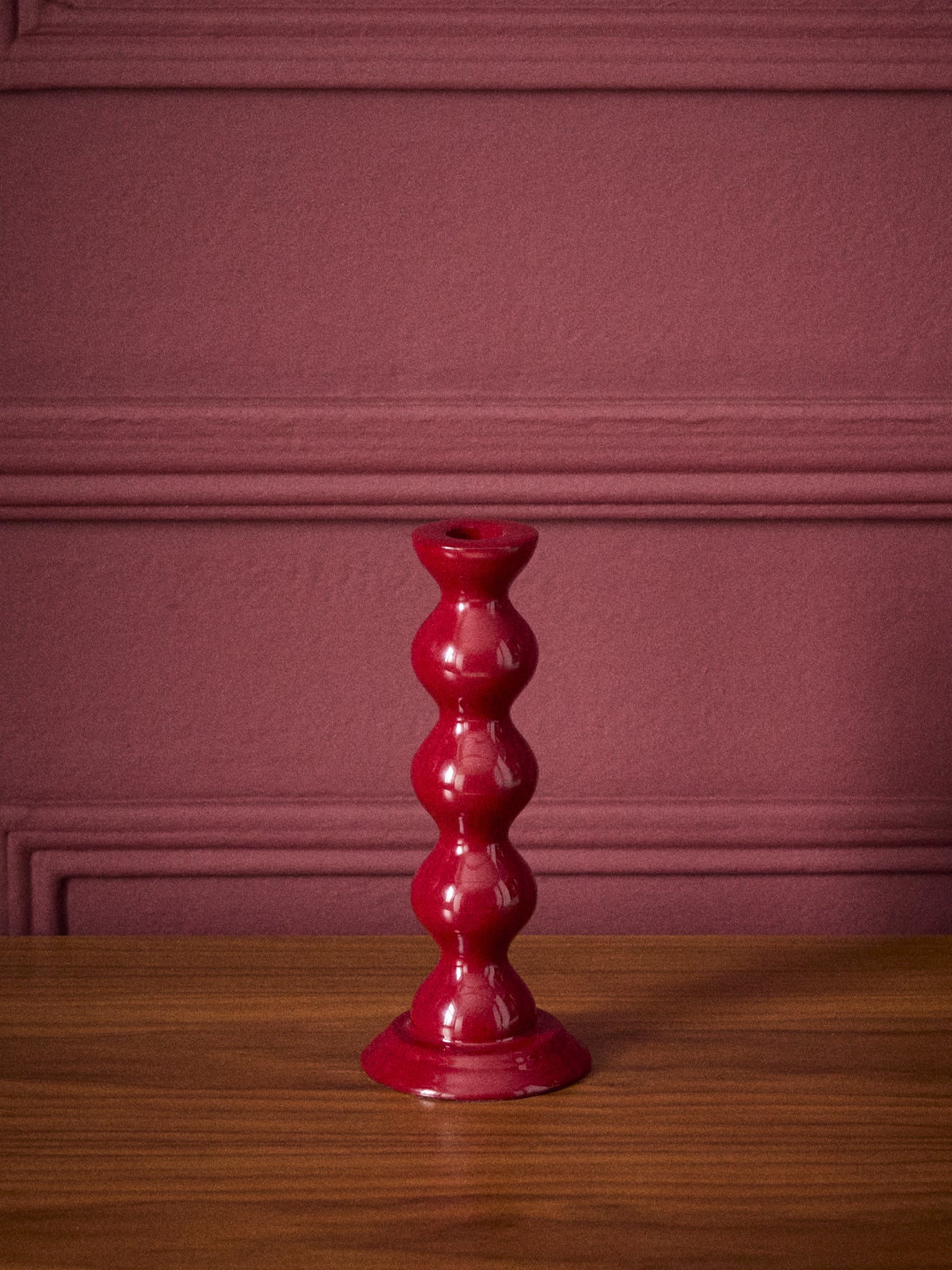 Bolvormige kandelaar "Emma" - middelgroot model