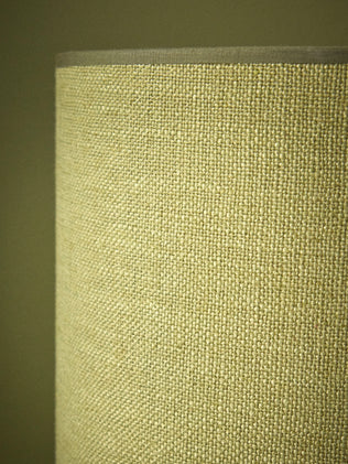 Abat-jour seventies olive - petit modèle Victoire