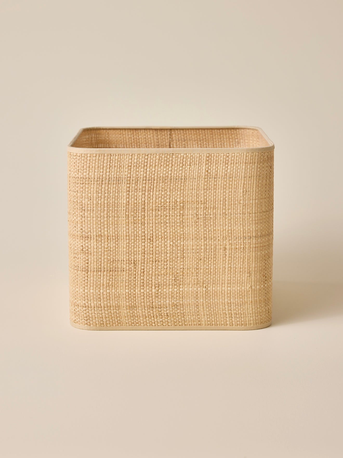 Lampenkap in raffia - groot model