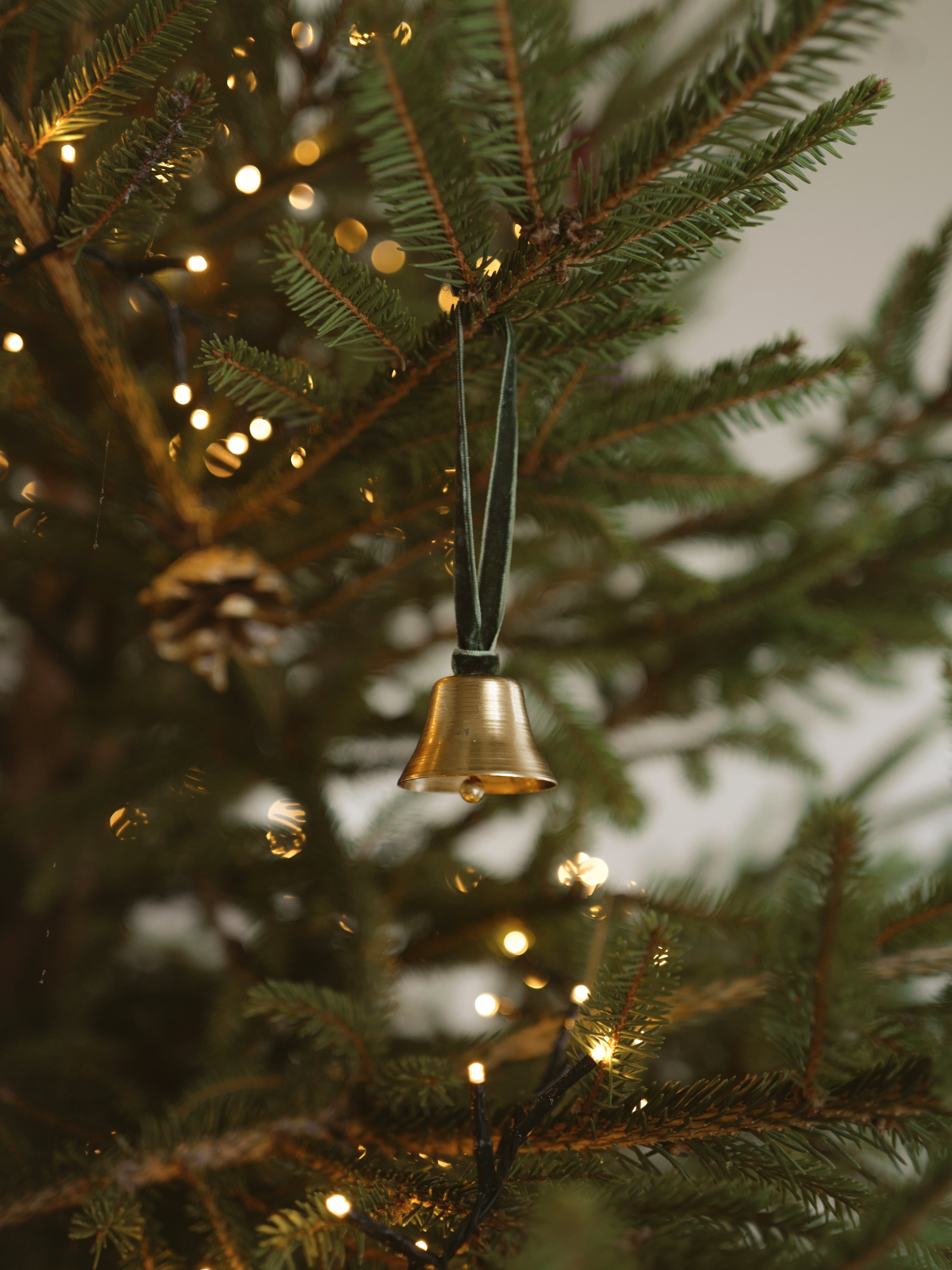 Klokjes met ophanglint, set van 3