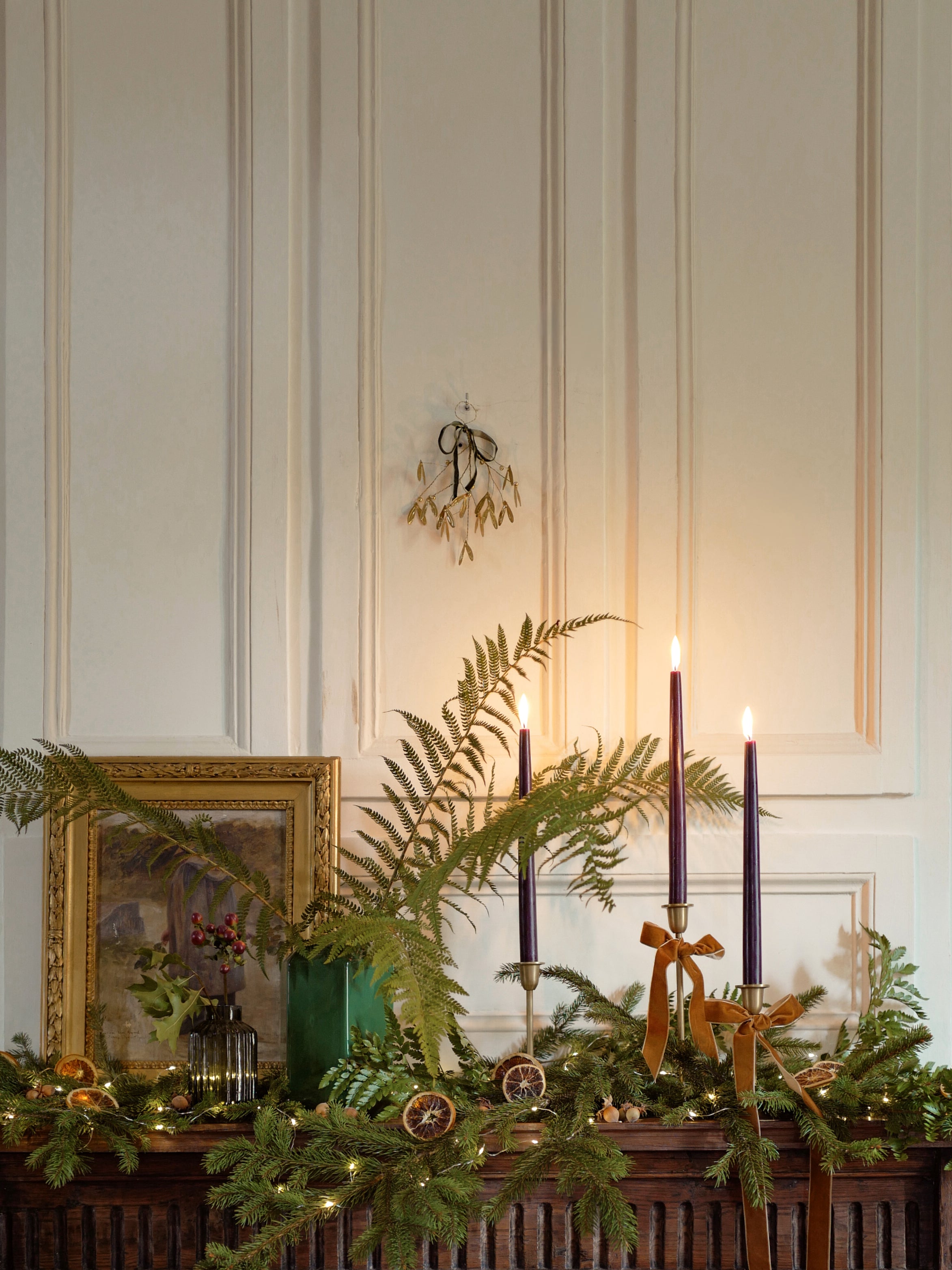 M-DECORATIEF OBJECT GOUDEN kerstversiering