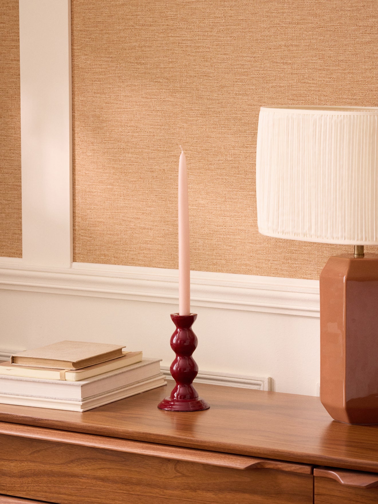 Bolvormige kandelaar "Emma" - klein