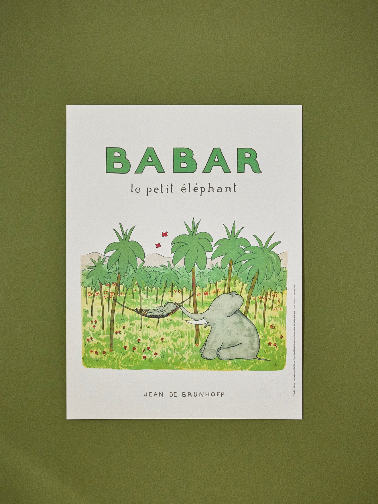 Poster Babar Savanne - Oneart