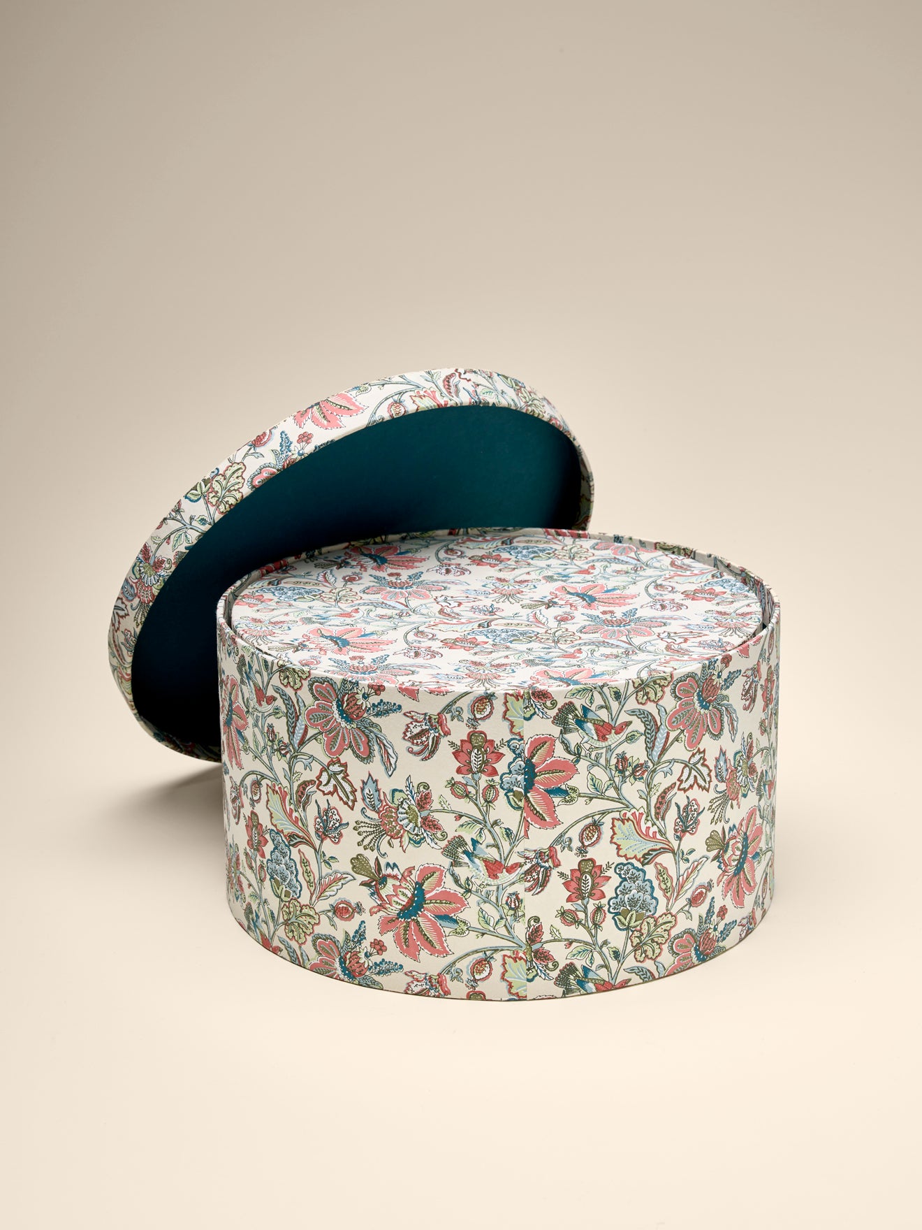 Ronde doos in papier "Augustine" - set van 2