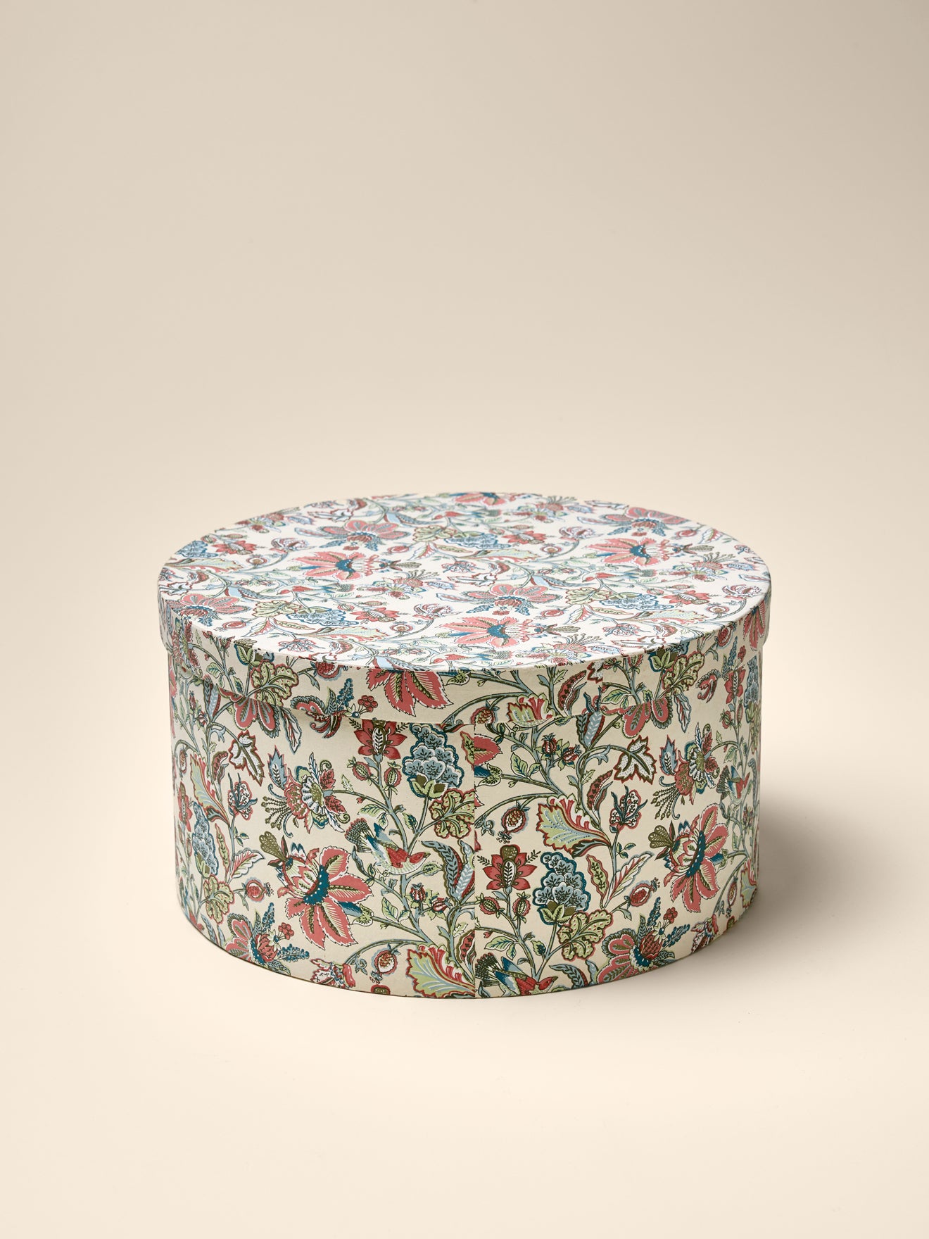 Ronde doos in papier "Augustine" - set van 2