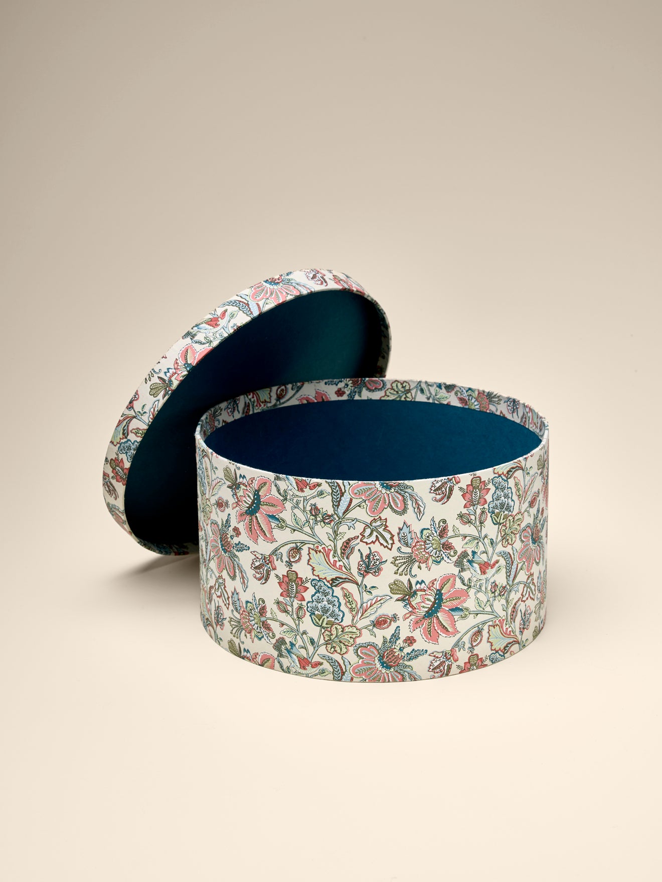 Ronde doos in papier "Augustine" - set van 2