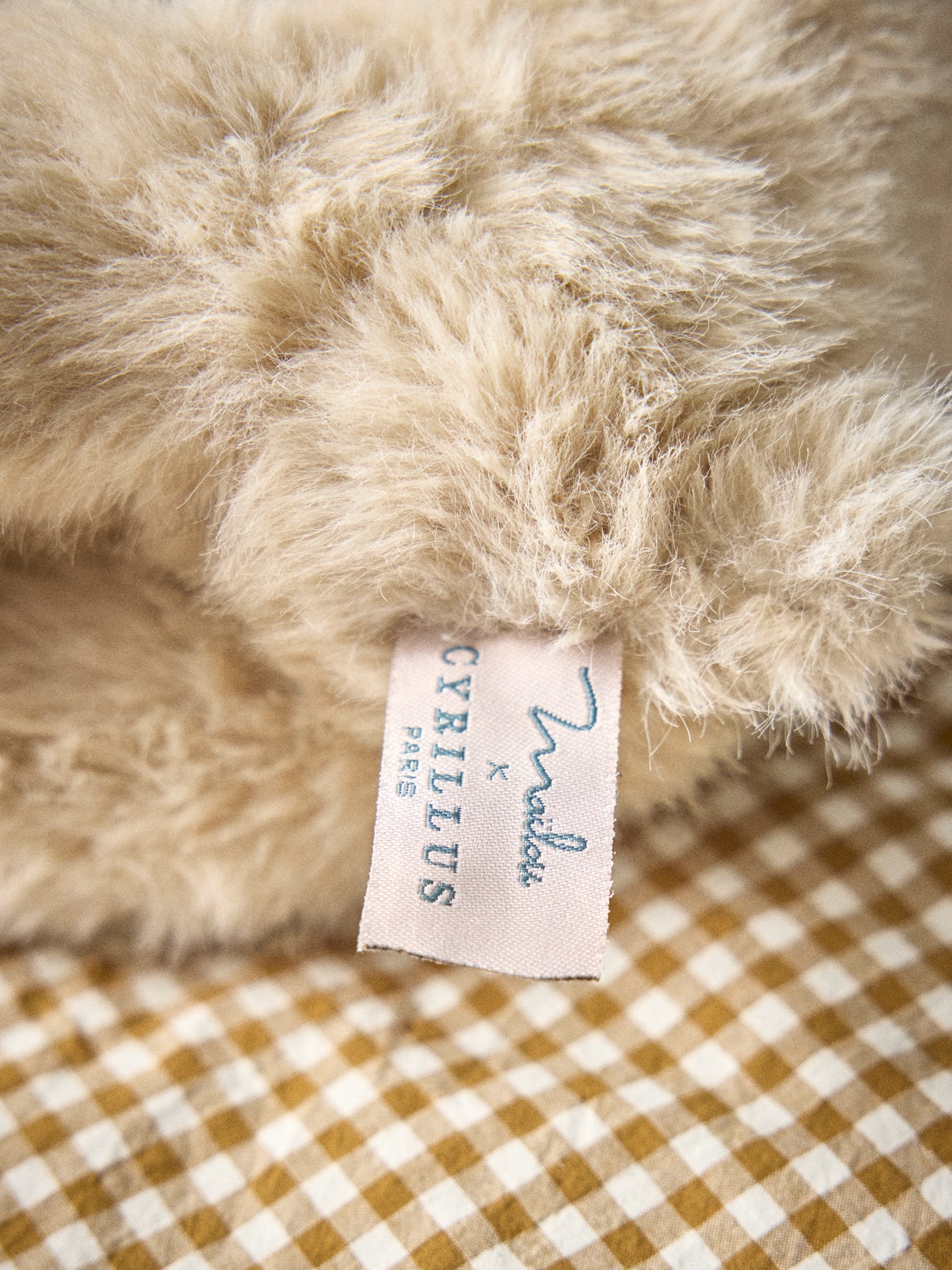 Pluchen teddybeer Louison - Cyrillus X Maïlou Tradition