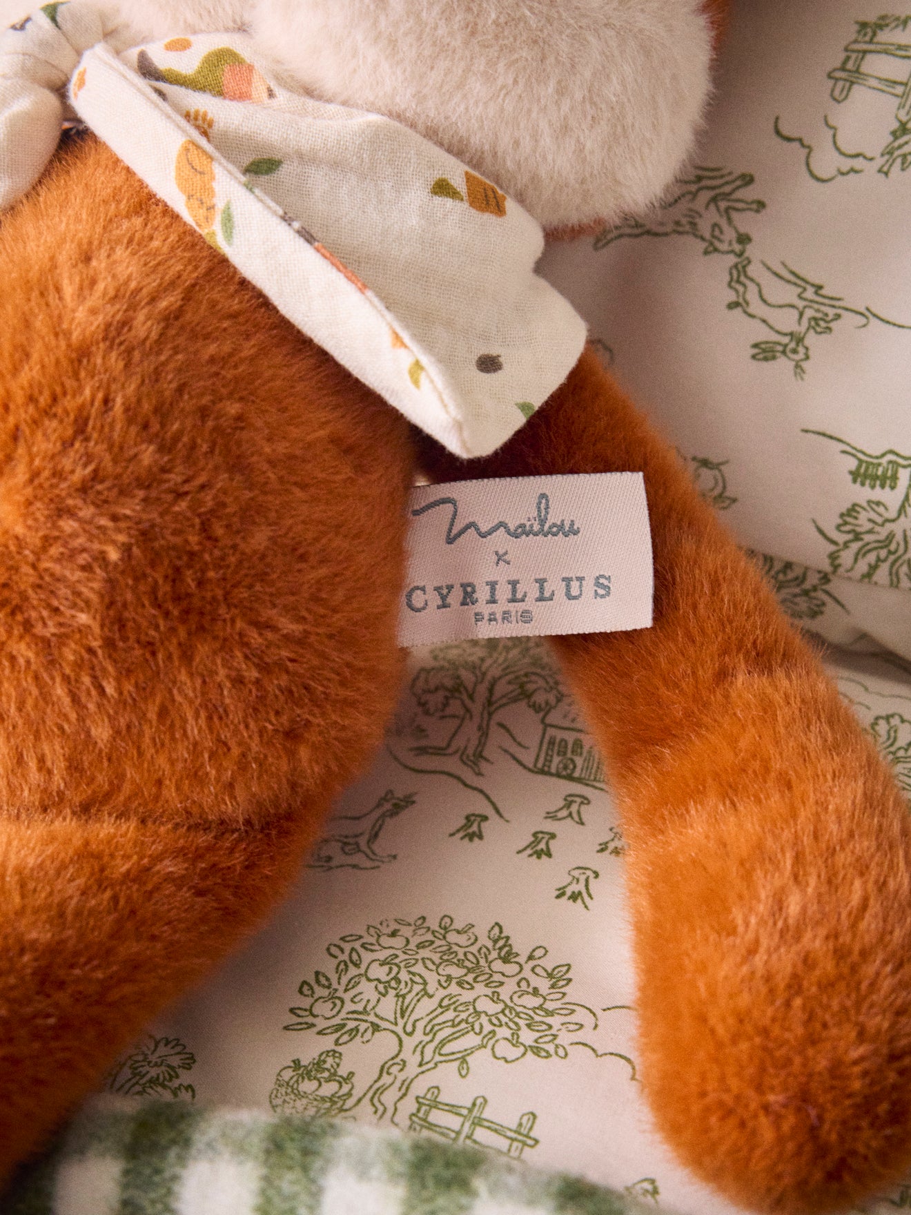 Pluchen vos Lazare - Cyrillus X Maïlou Tradition