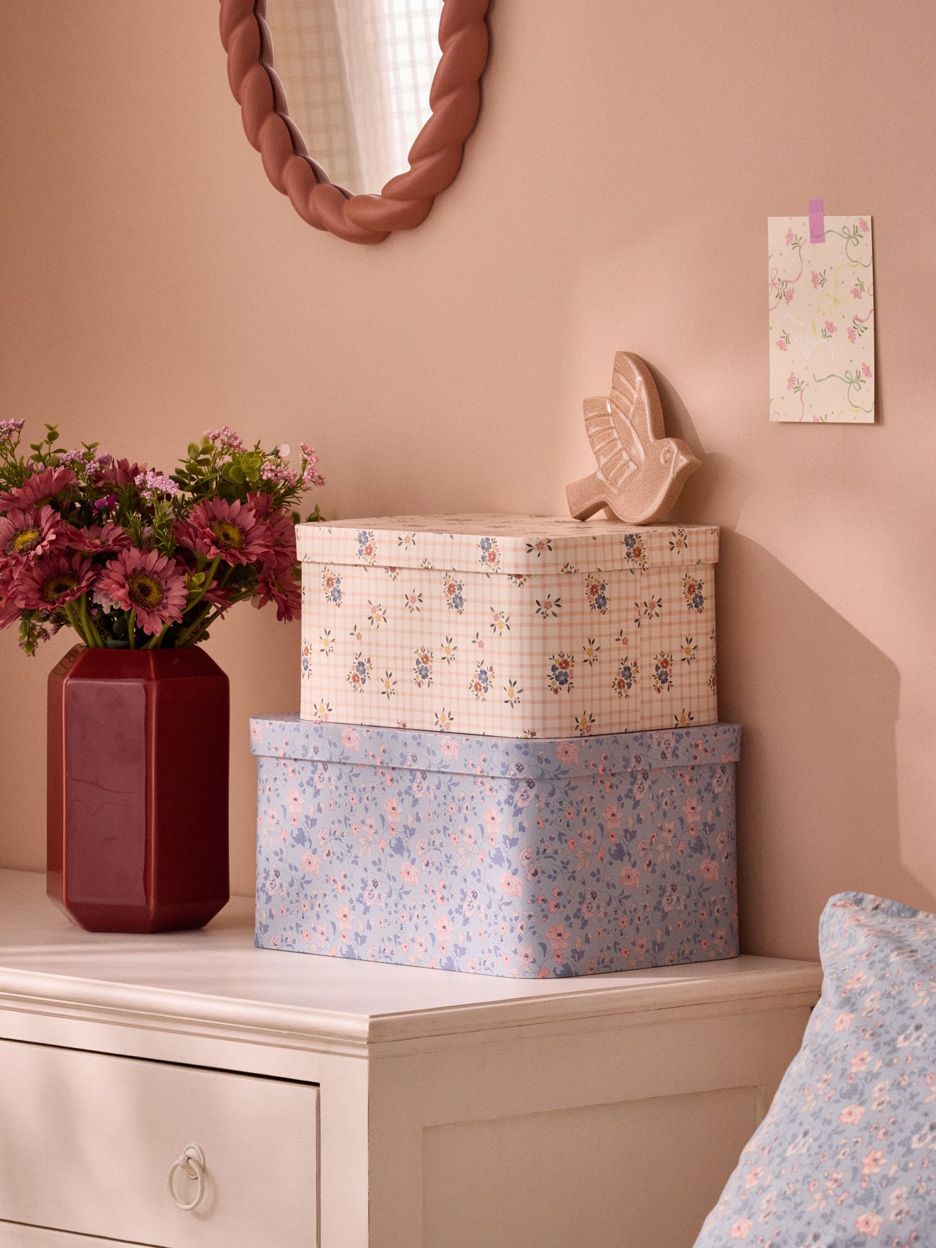 Boîte gigogne "Rosemary" par lot de 2