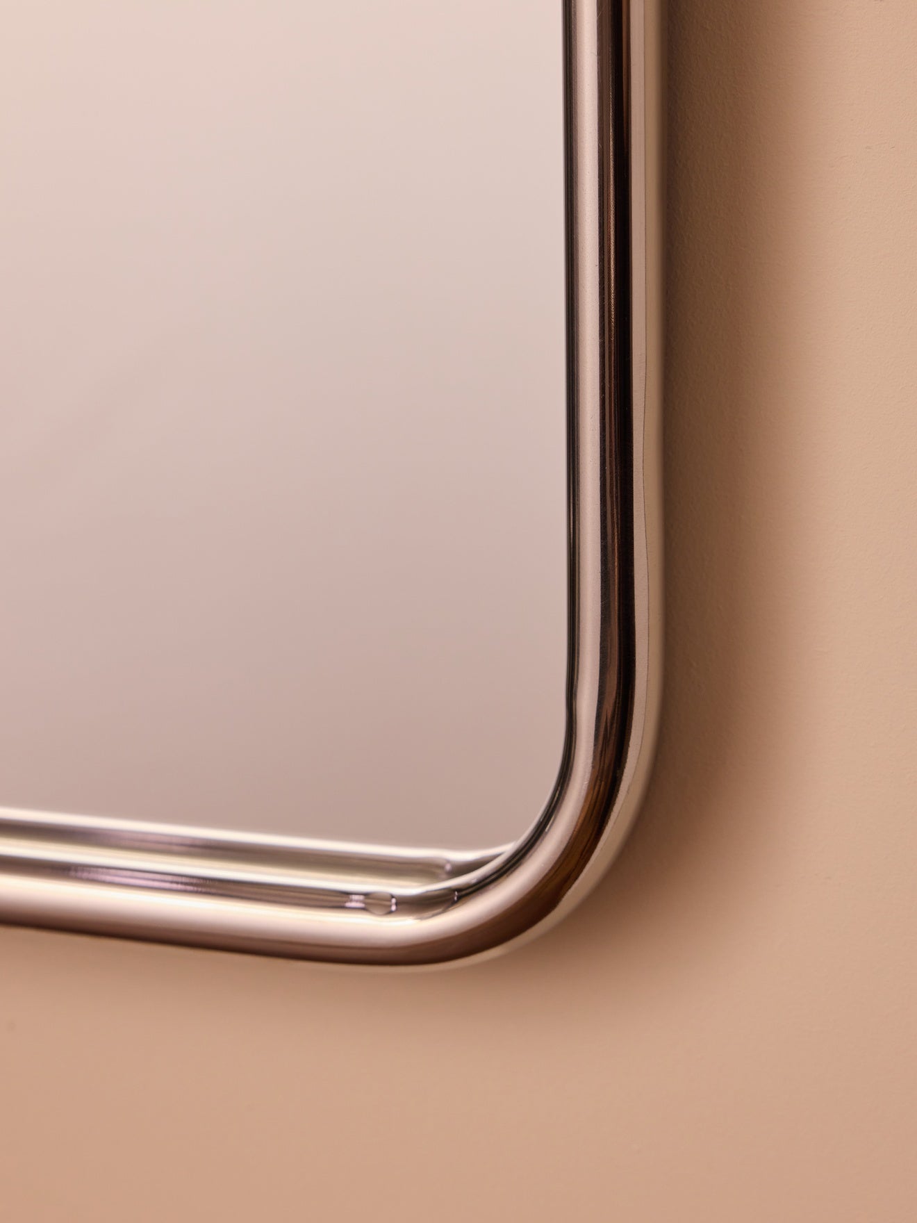 Miroir mural acier inoxydable Claude