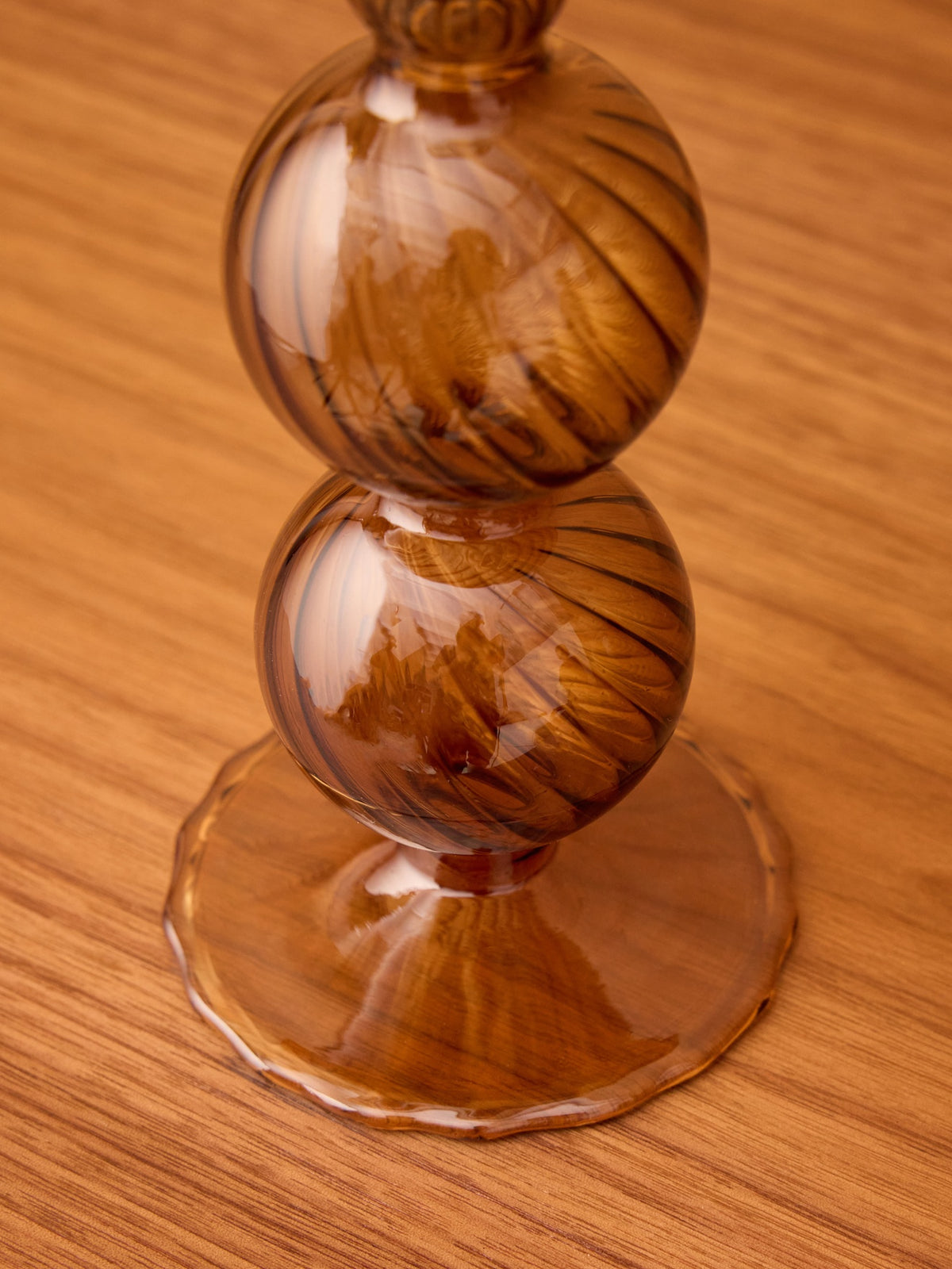 Glazen kandelaar "Auguste" - klein model