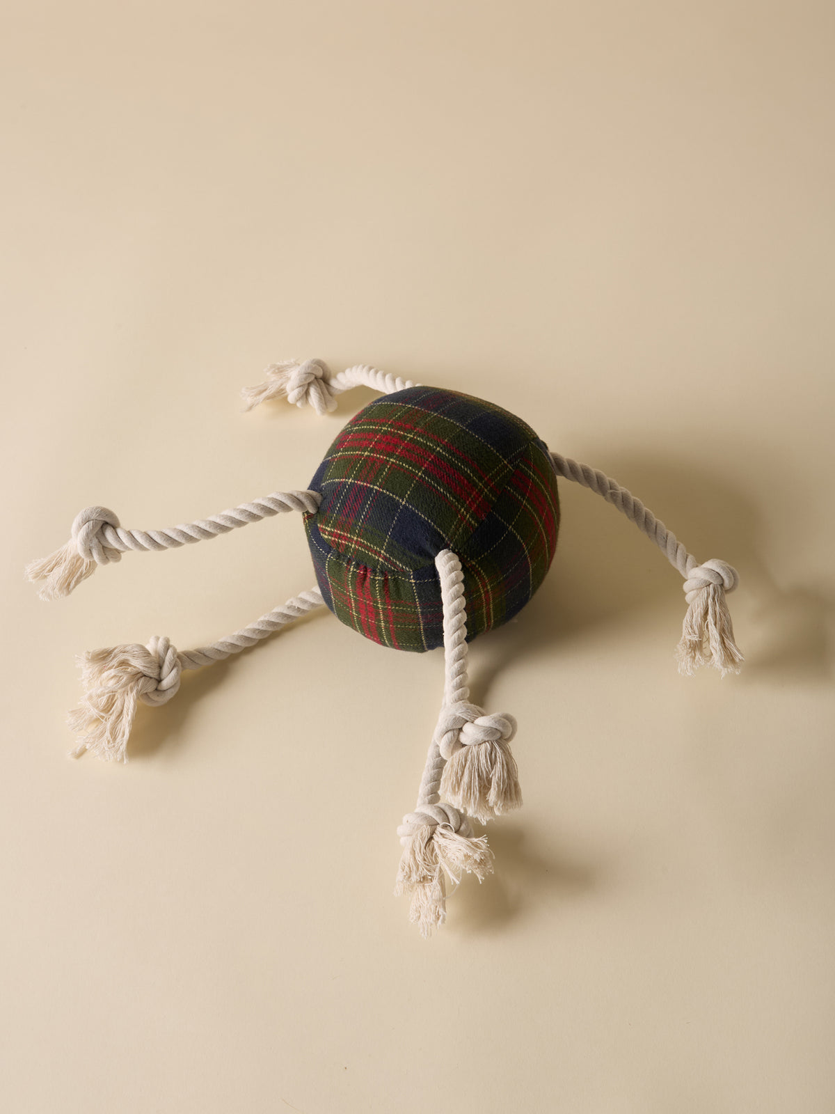 Balle pour chien motif tartan - Collection Fine Truffe