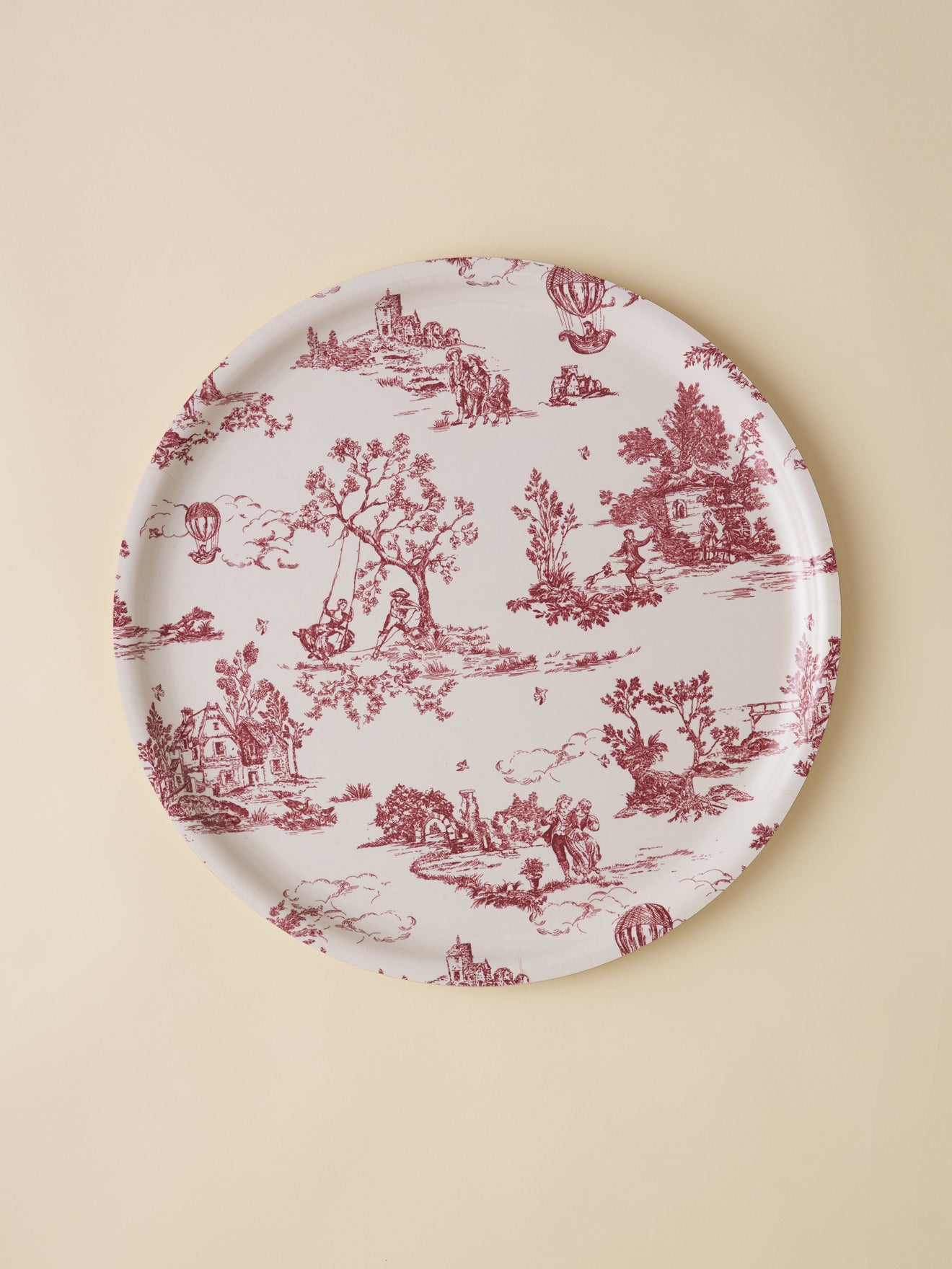 Plateau rond en bois - COLLECTION ANNIVERSAIRE MARQUISE