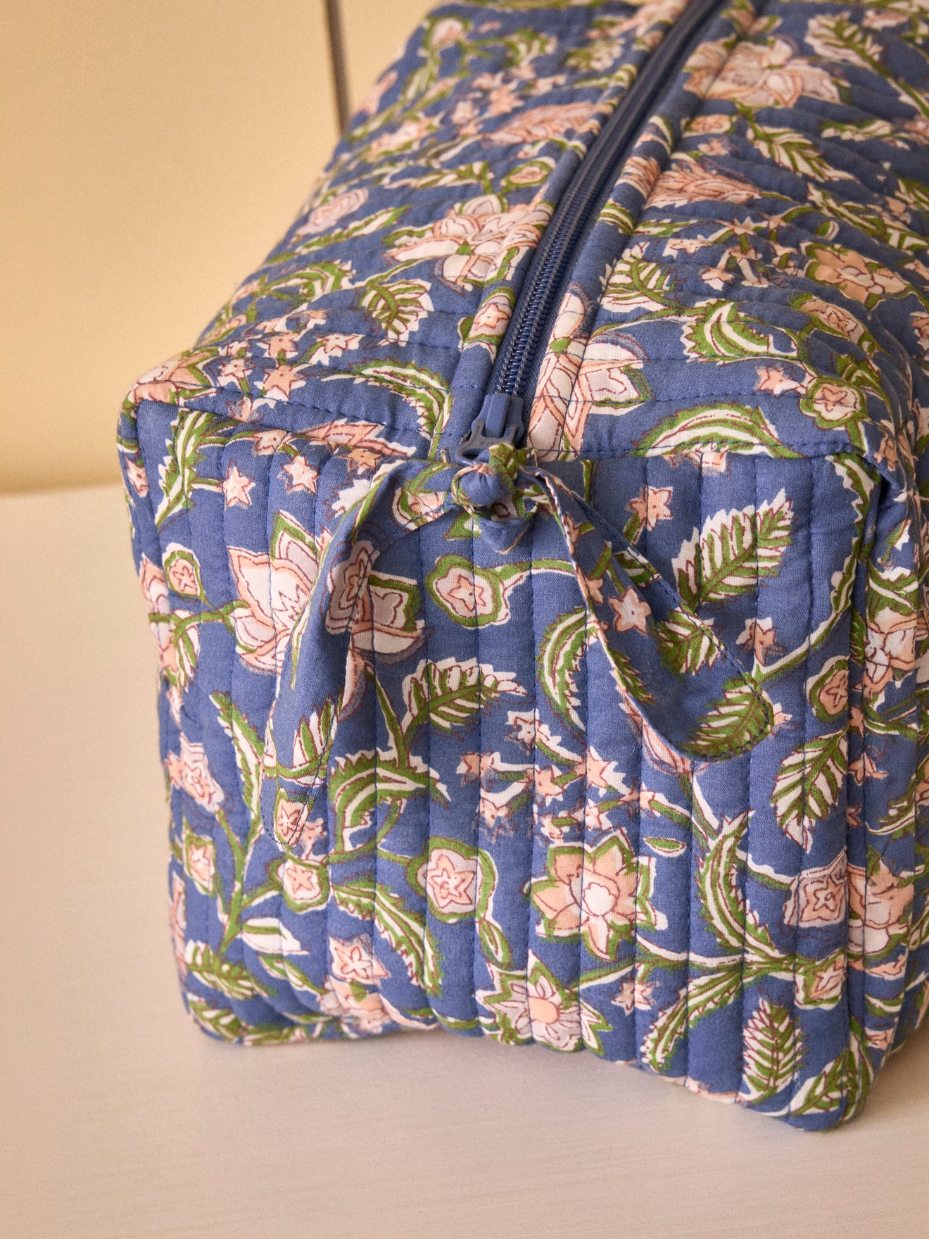 Trousse de toilette imprimé indien Bella