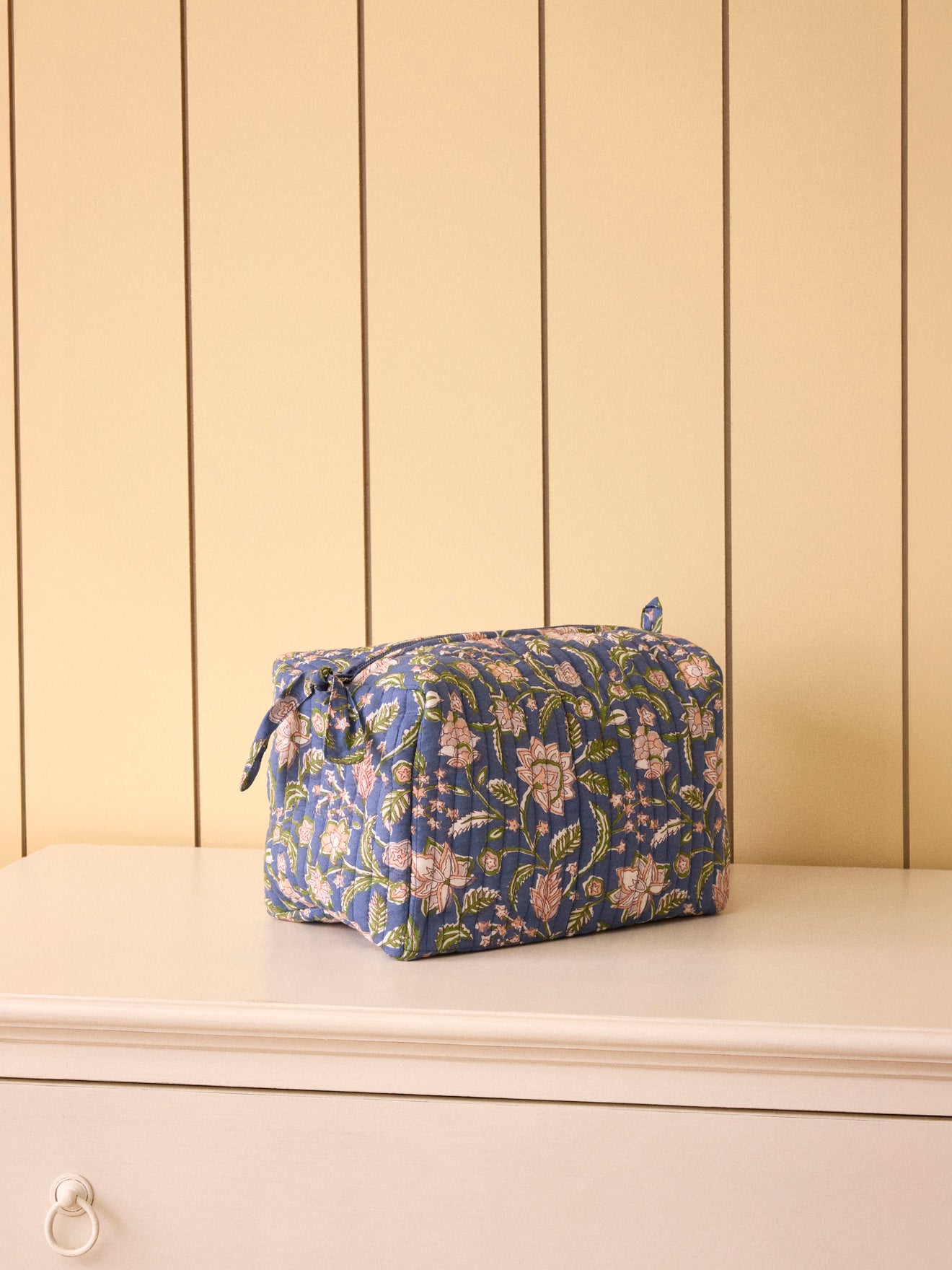 Trousse de toilette imprimé indien Bella