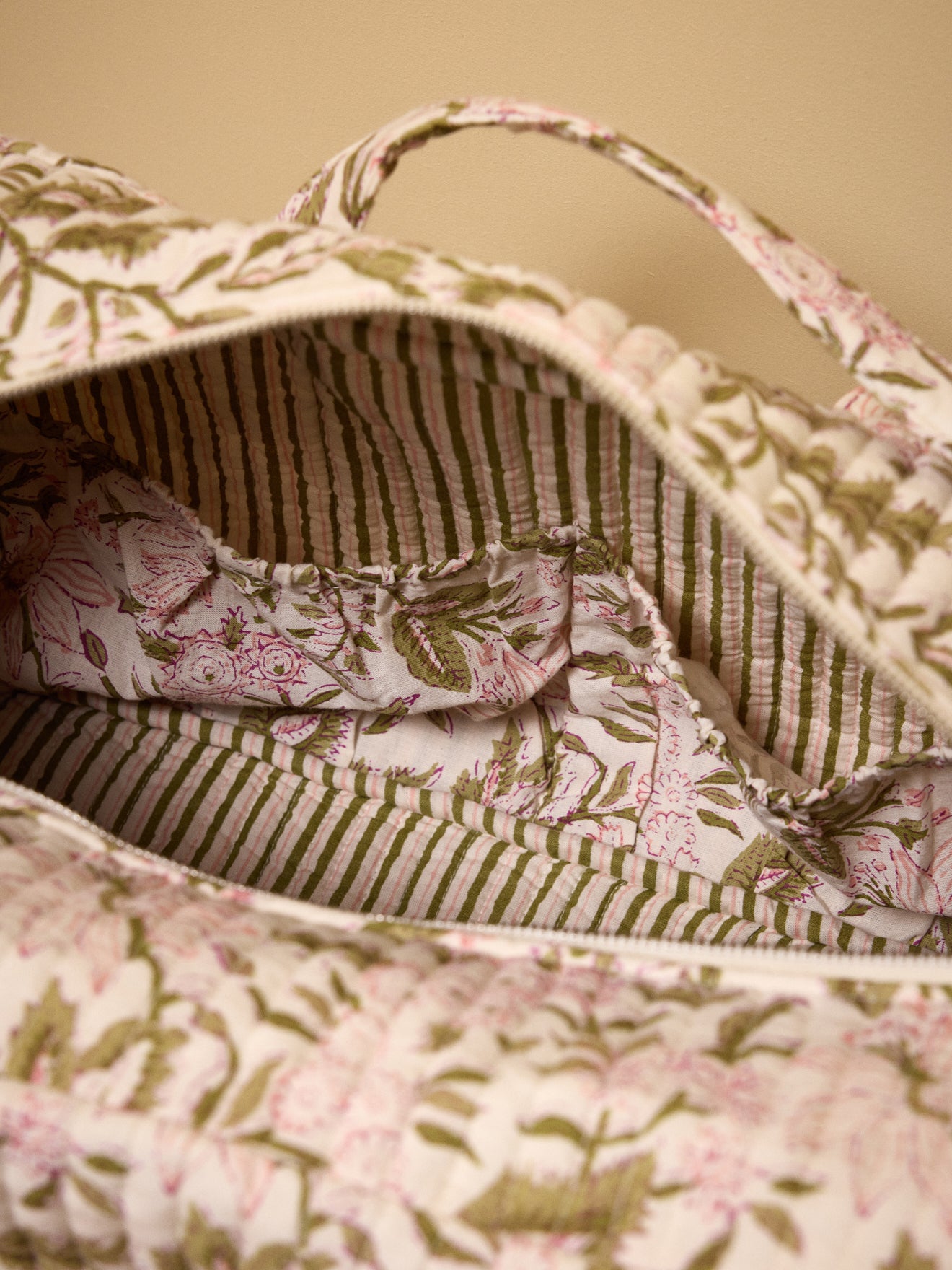 Sac week-end imprimé indien