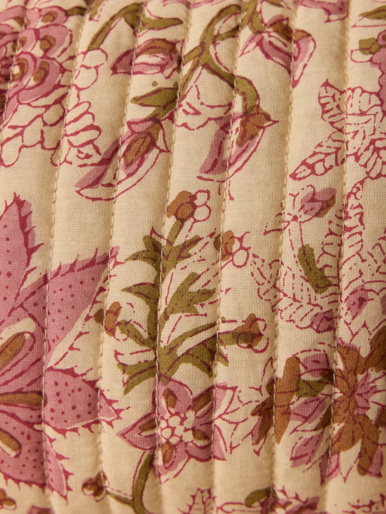 Trousse de toilette imprimé fleuri indien