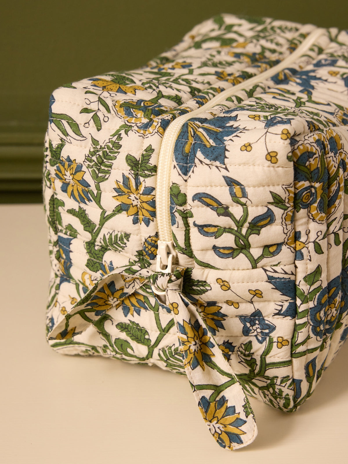 Toilettas met Indiase print