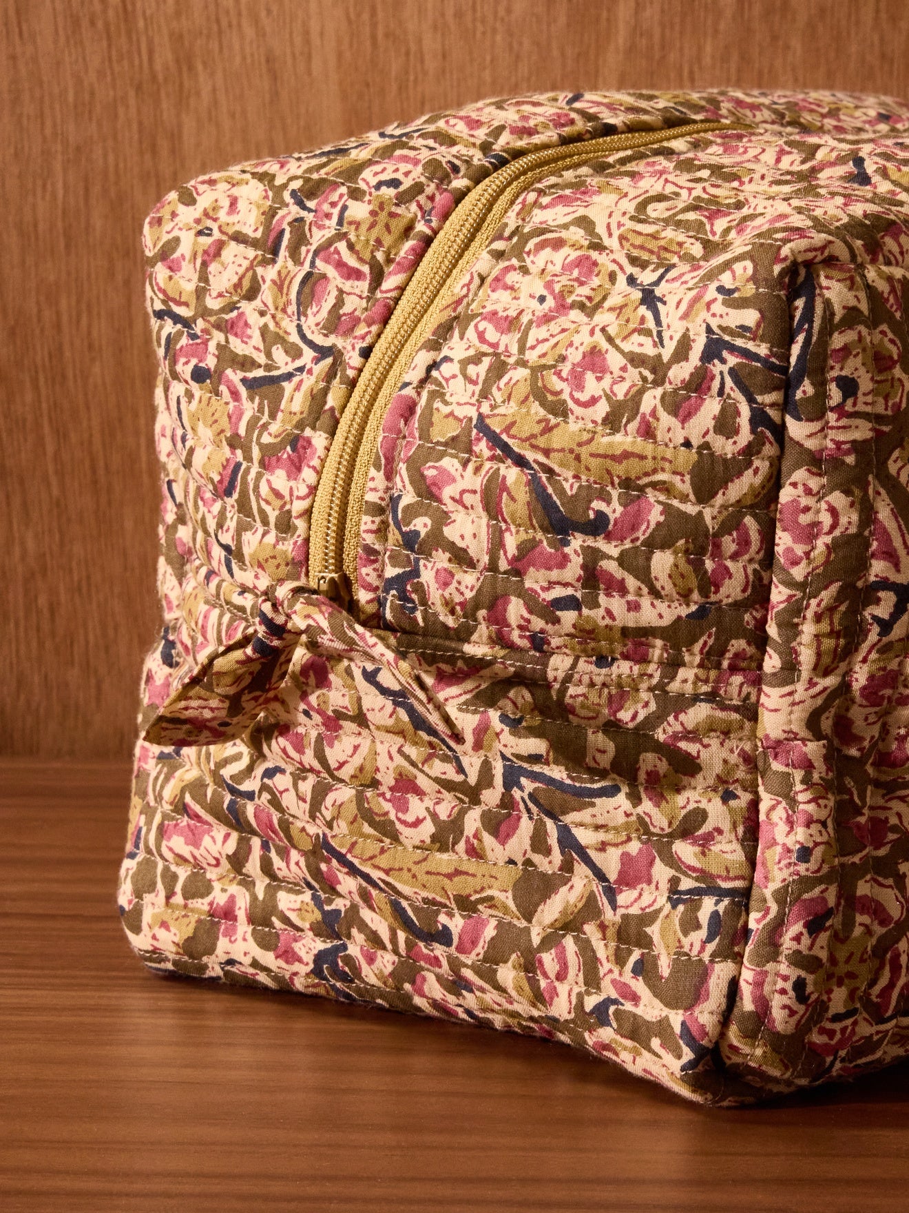 Toilettas met Indiase Agra Flower-print