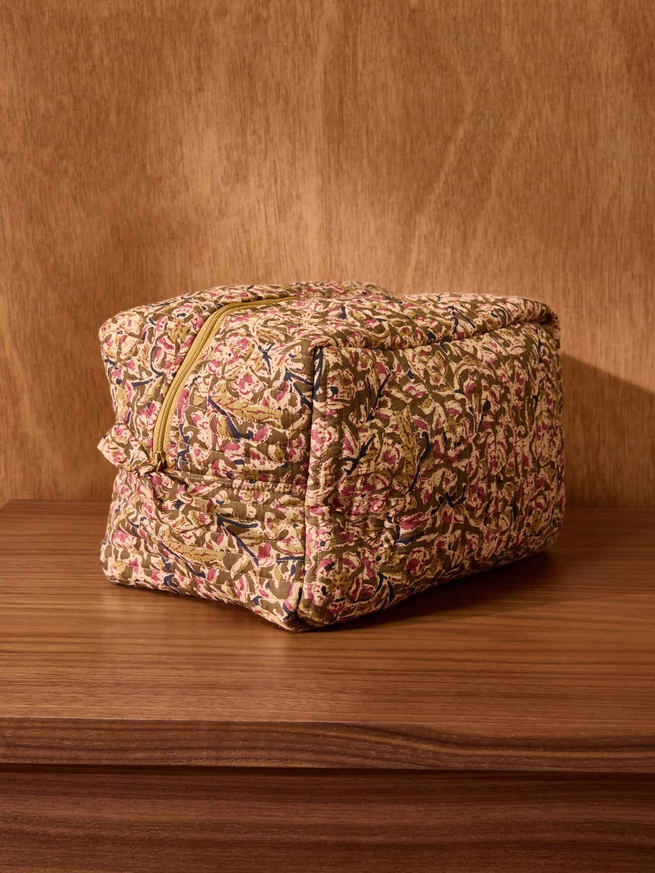Toilettas met Indiase Agra Flower-print