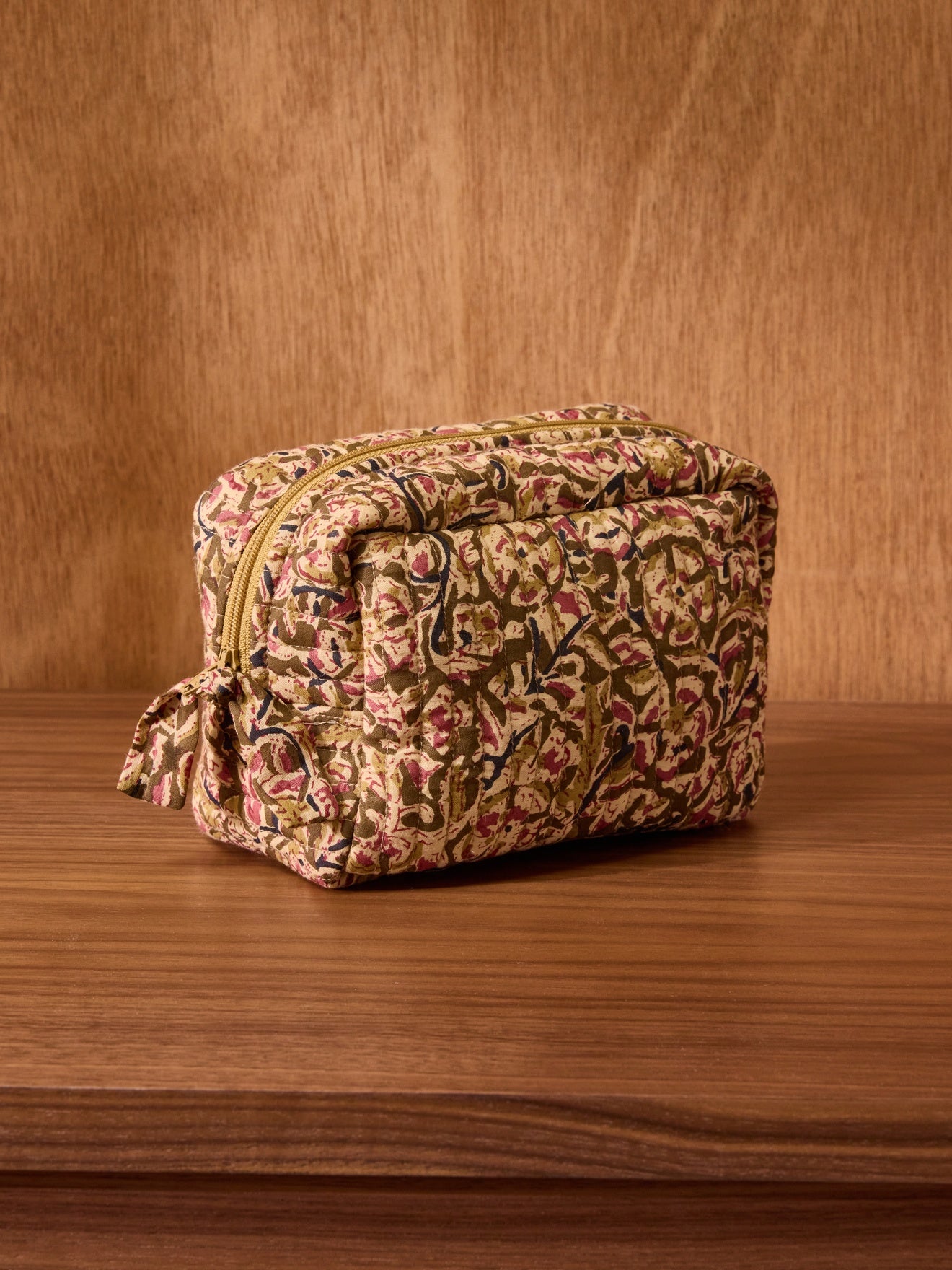 Toilettas met Indiase Agra Flower-print