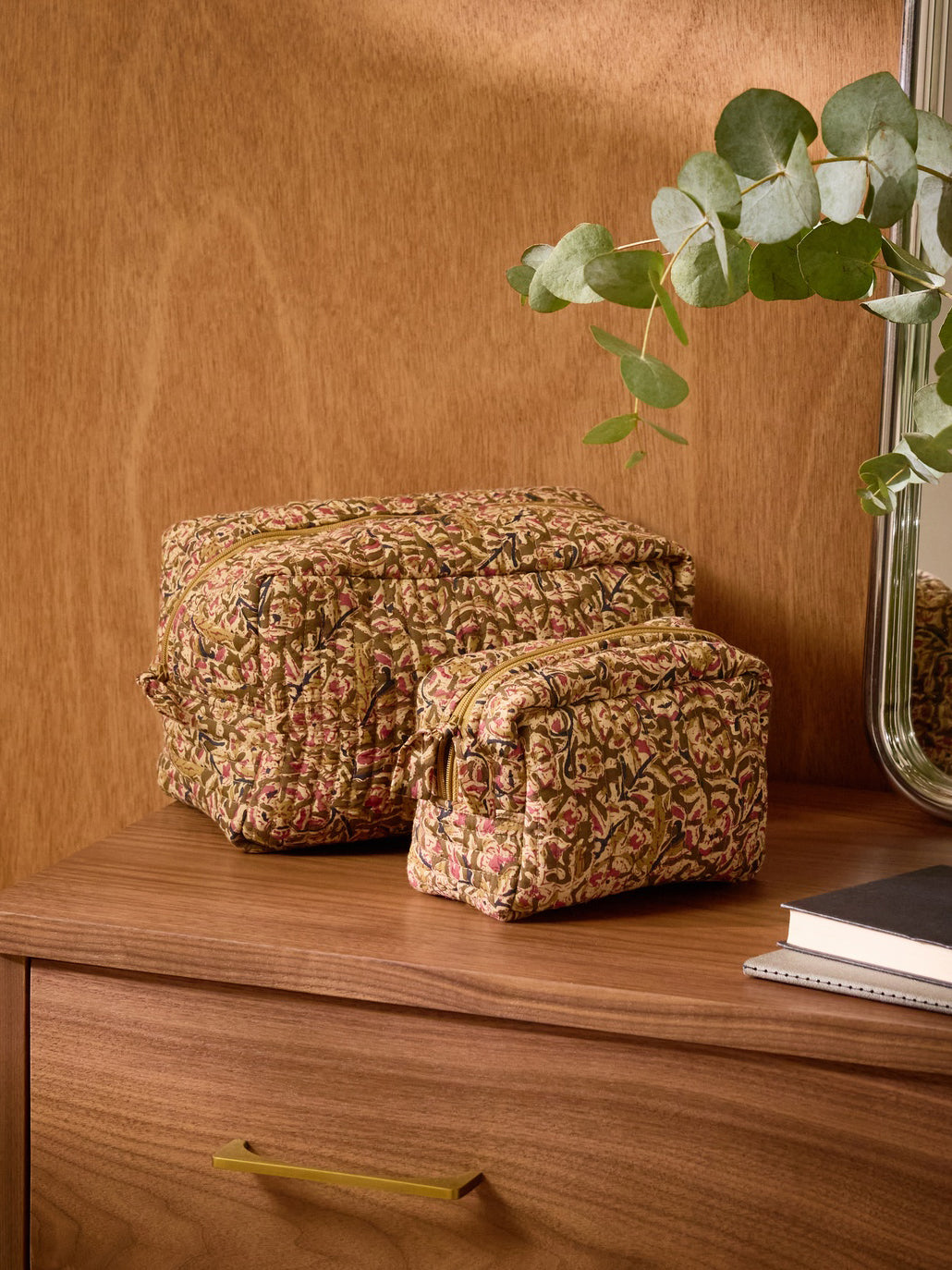 Toilettas met Indiase Agra Flower-print