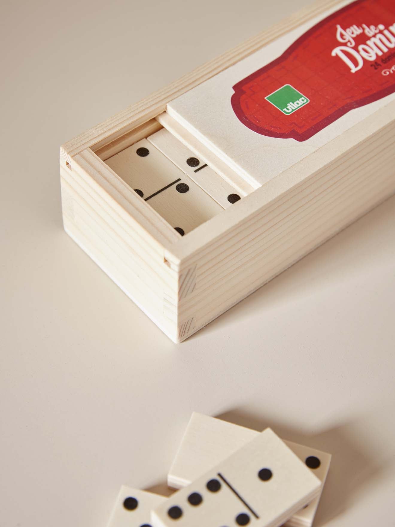 Jeu de dominos en bois - Collection Vilac