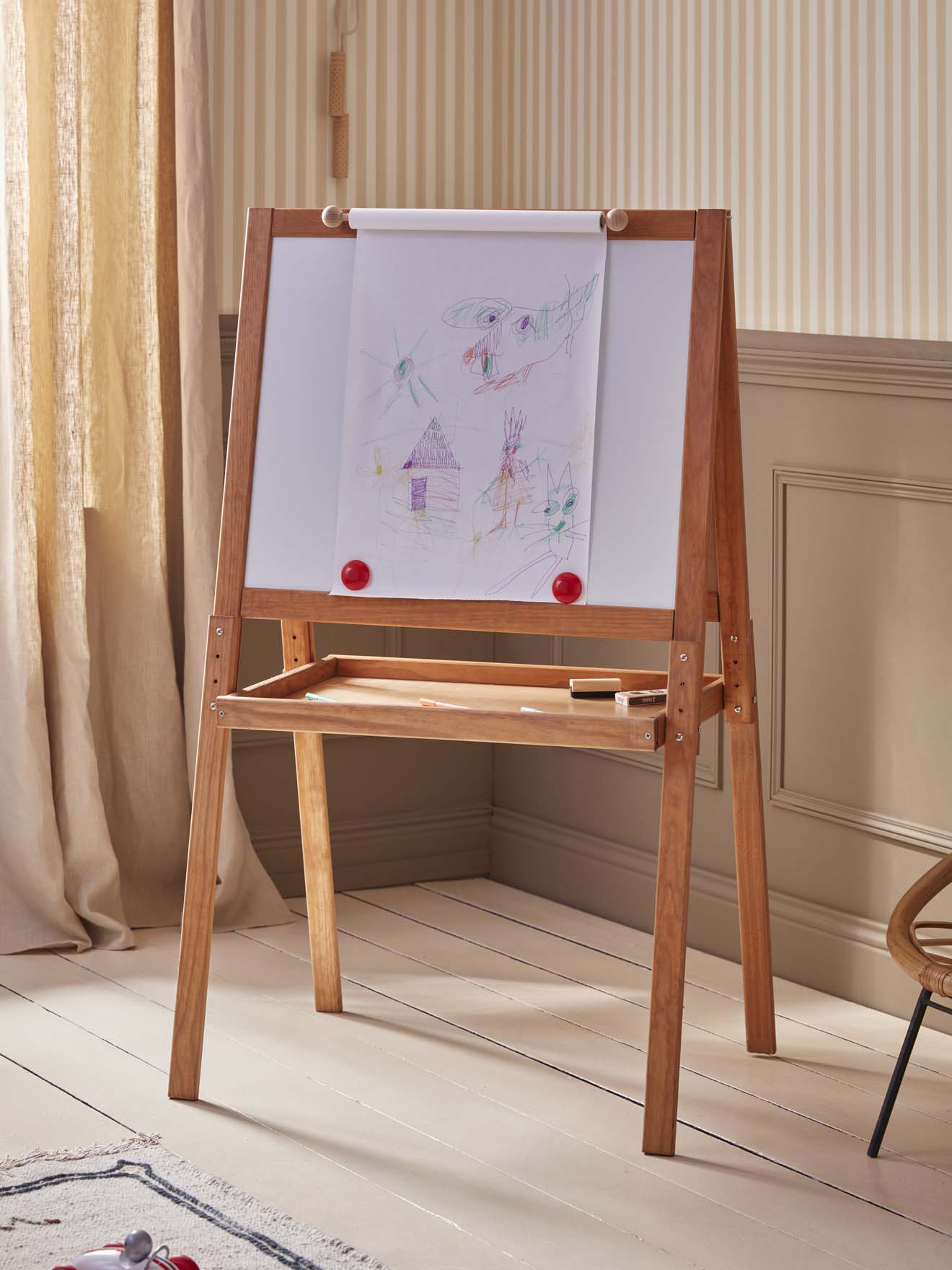 2-in-1 schoolbord - Vilac collectie