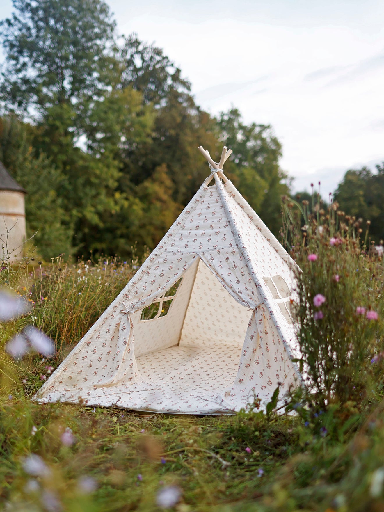 Kindertent Charly in tetrastof