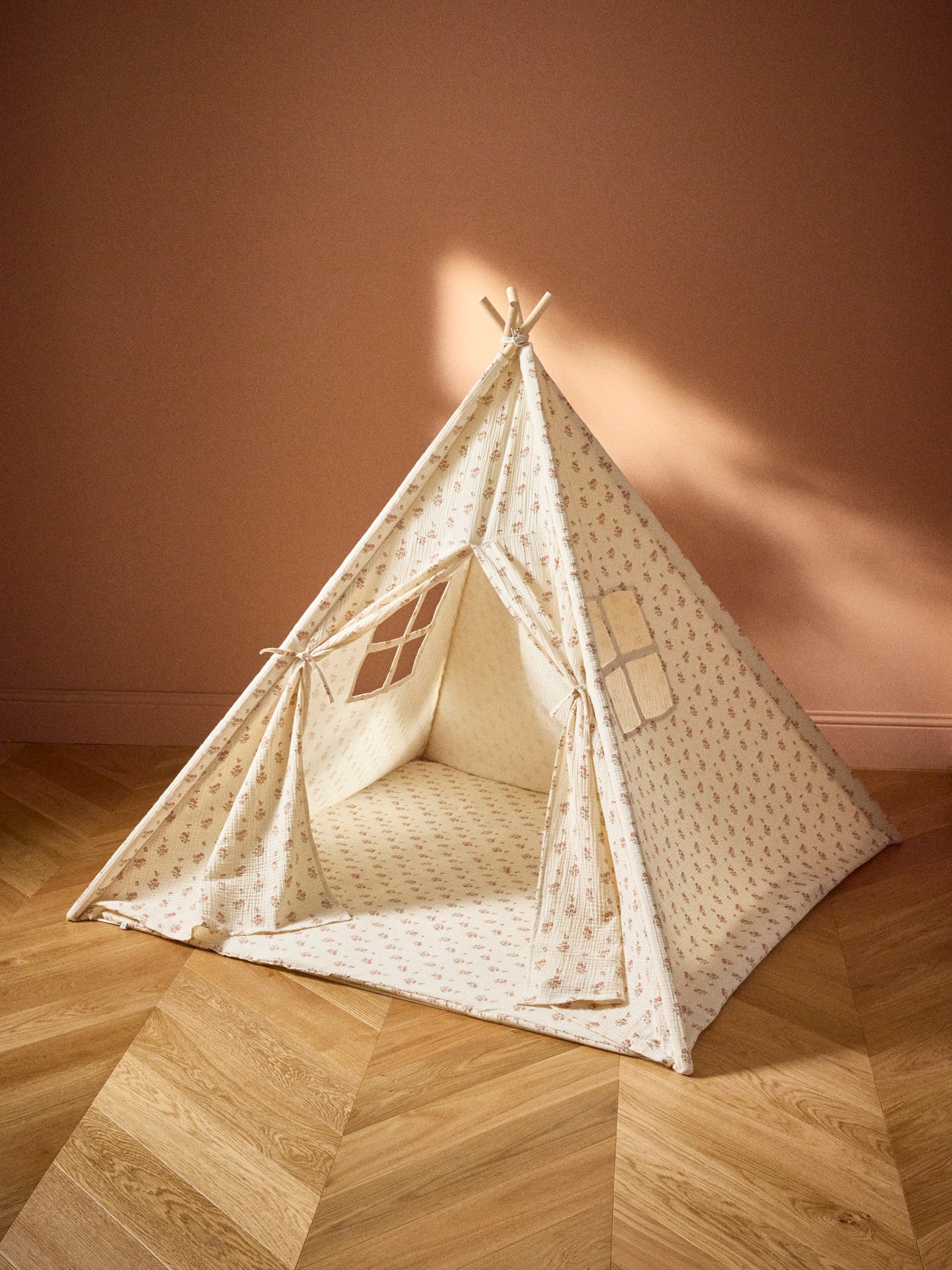 Kindertent Charly in tetrastof